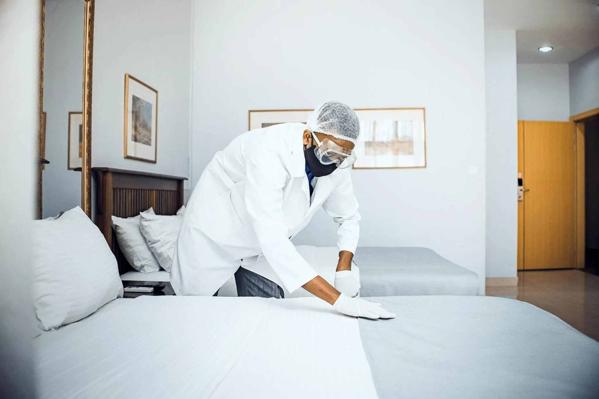 Bed in Hotel Terminus Maputo