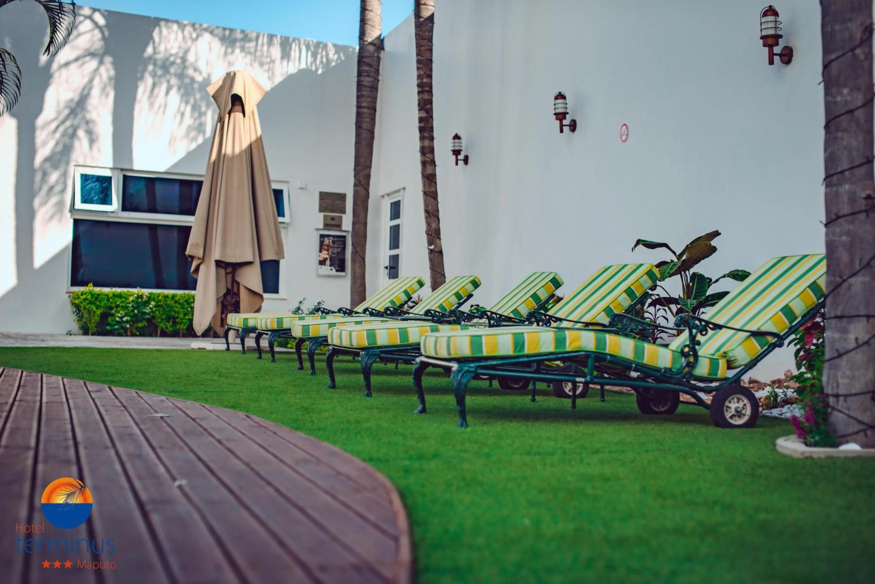 Swimming pool in Hotel Terminus Maputo