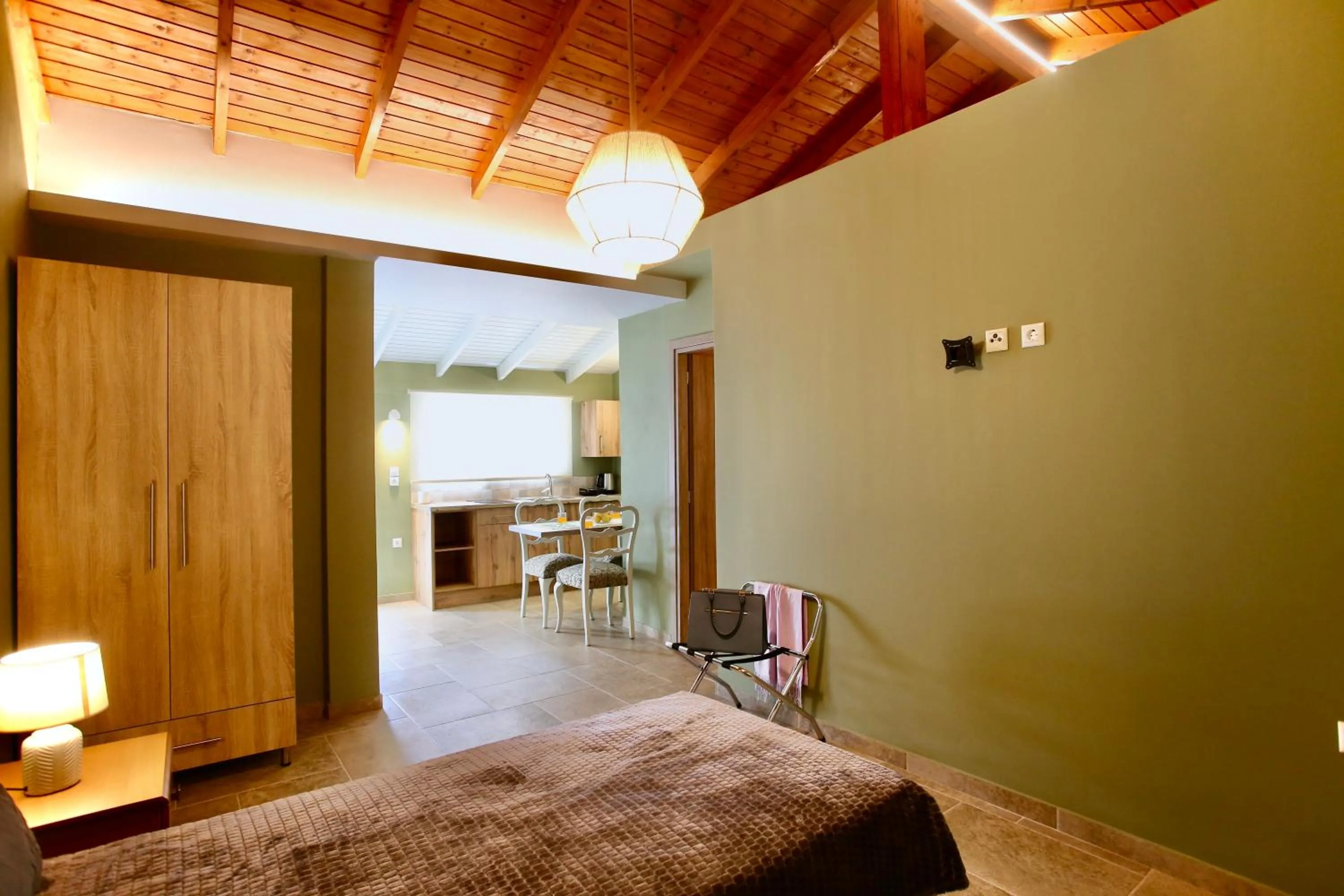 Photo of the whole room, Bed in GK Mediterranean Village - Airport Free Shuttle by GK Properties