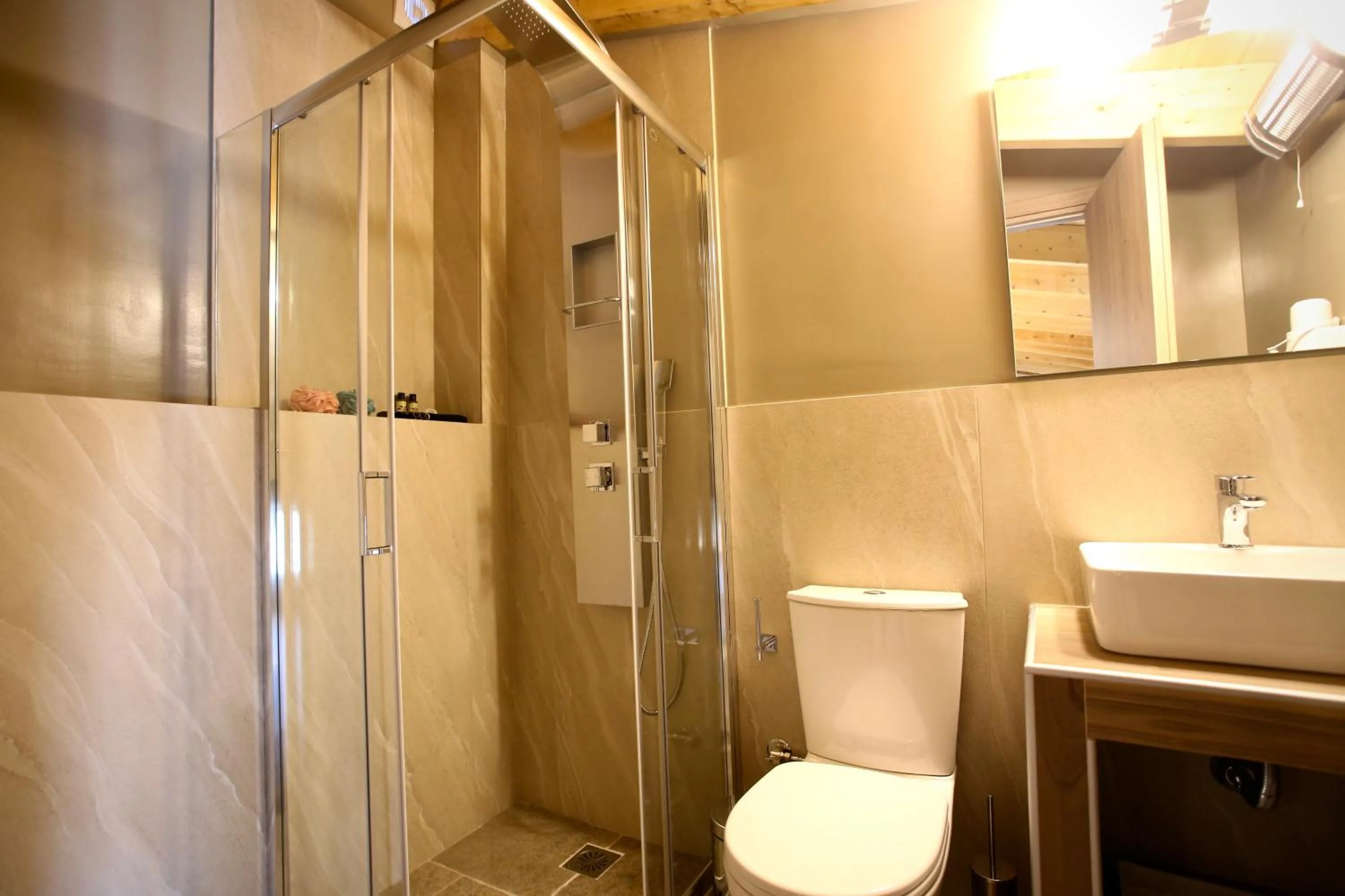 Toilet in GK Mediterranean Village - Airport Free Shuttle by GK Properties