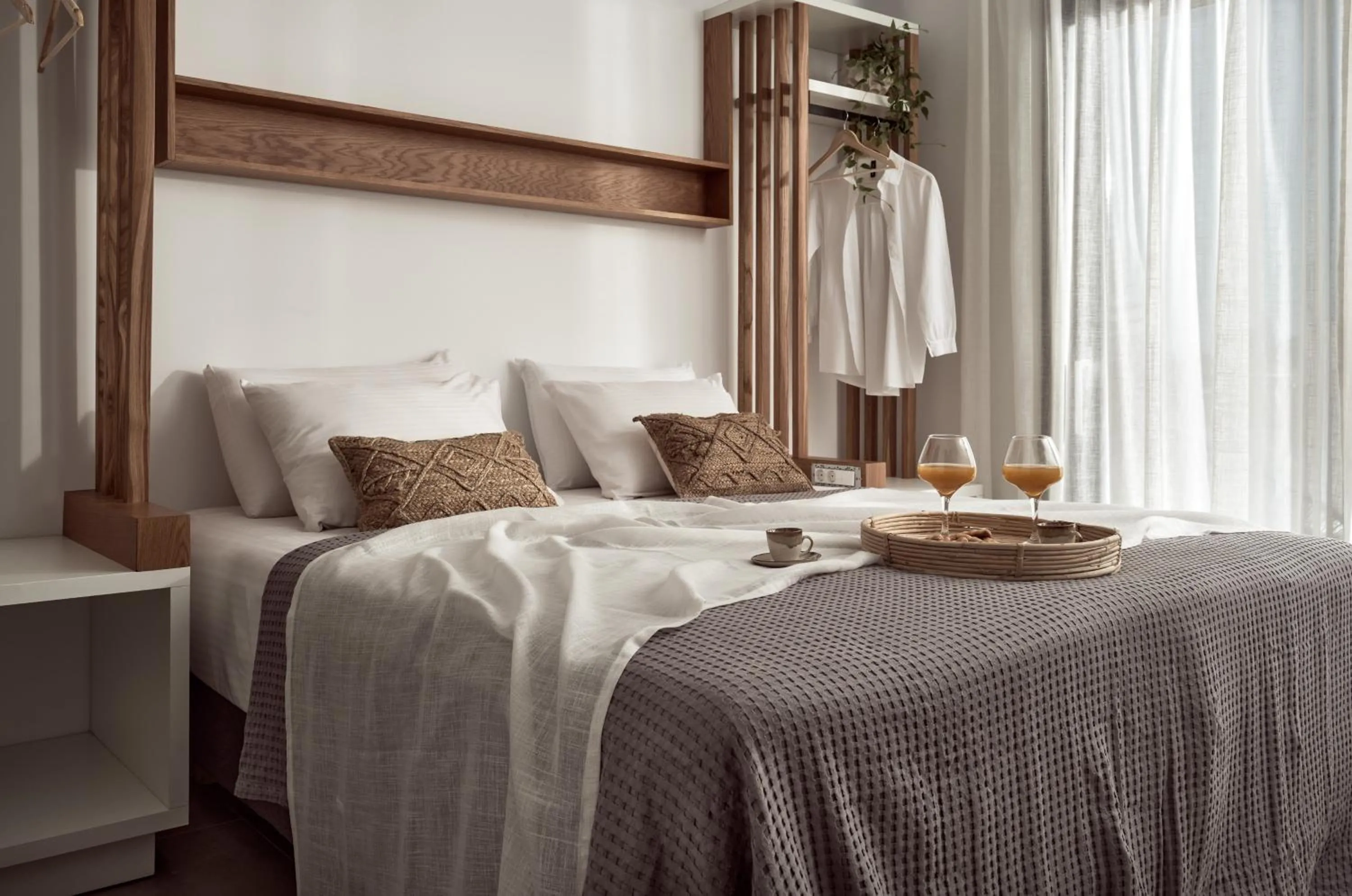 Bedroom, Bed in Estelle Villa, a Flamboyant Escape with Pool, By ThinkVilla