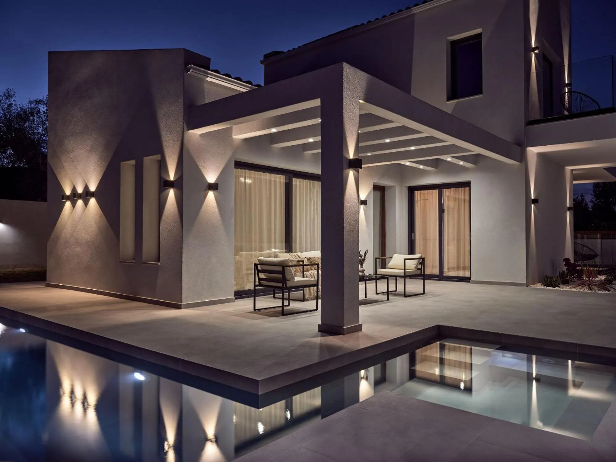 Property building in Estelle Villa, a Flamboyant Escape with Pool, By ThinkVilla