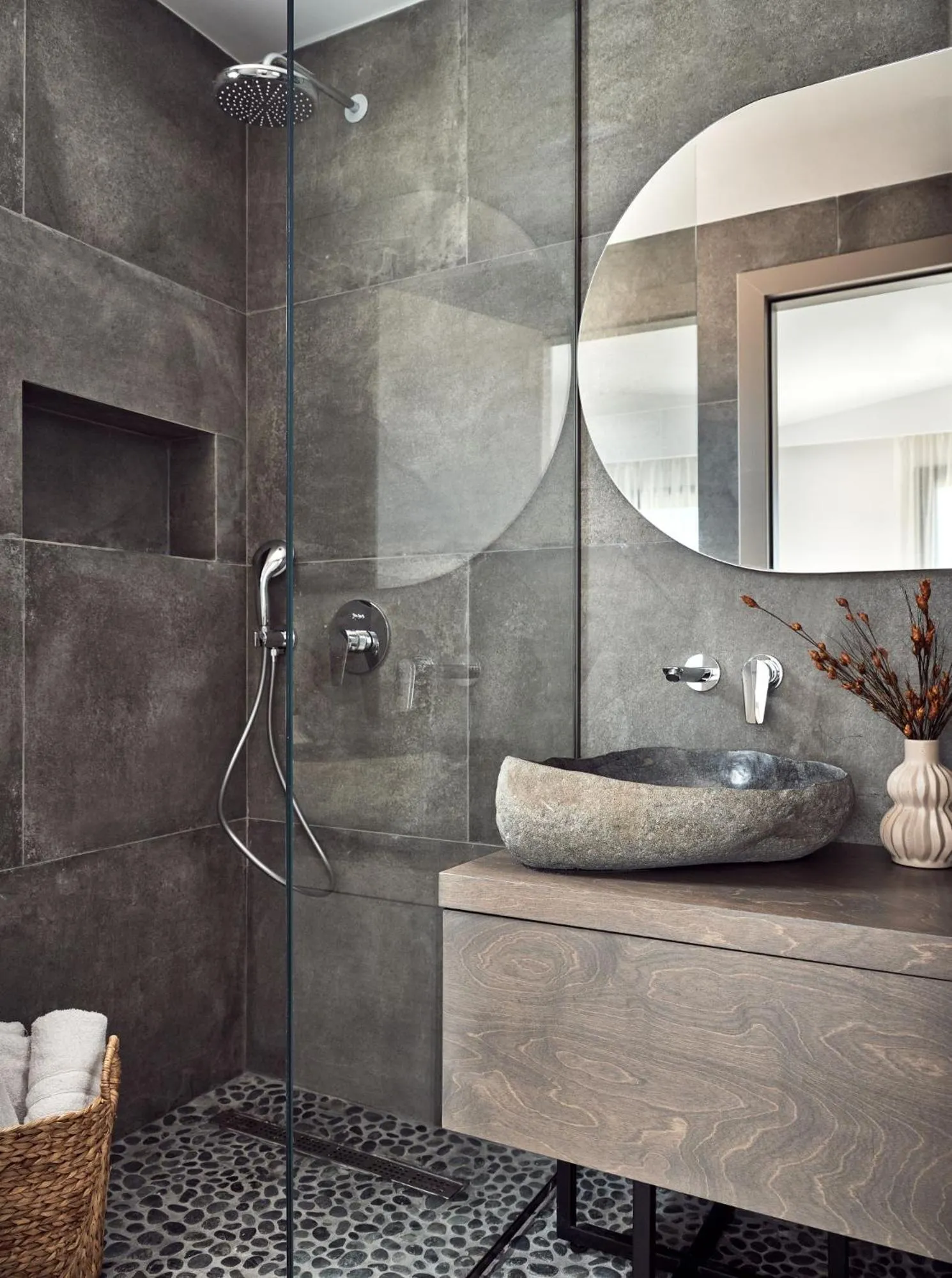 Bathroom in Estelle Villa, a Flamboyant Escape with Pool, By ThinkVilla