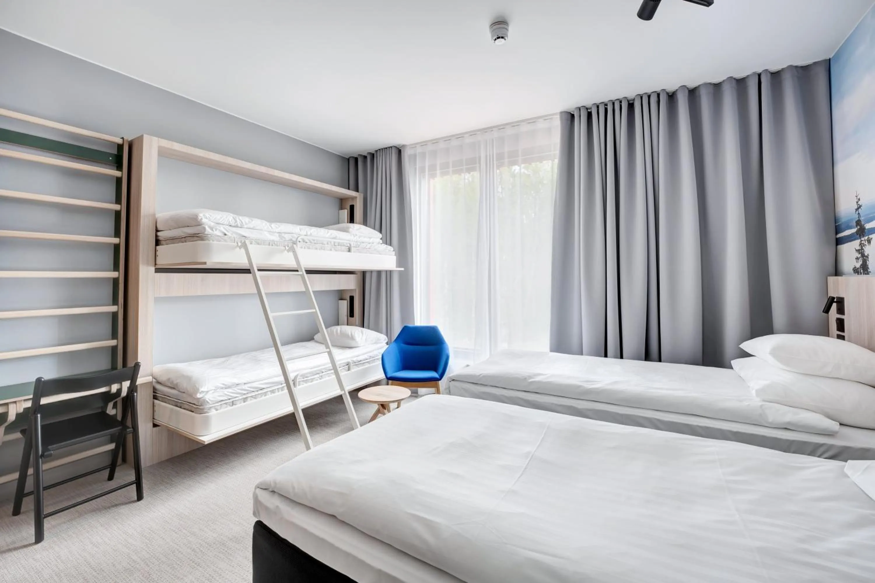 View (from property/room), Bed in Break Sokos Hotel Koli Kylä