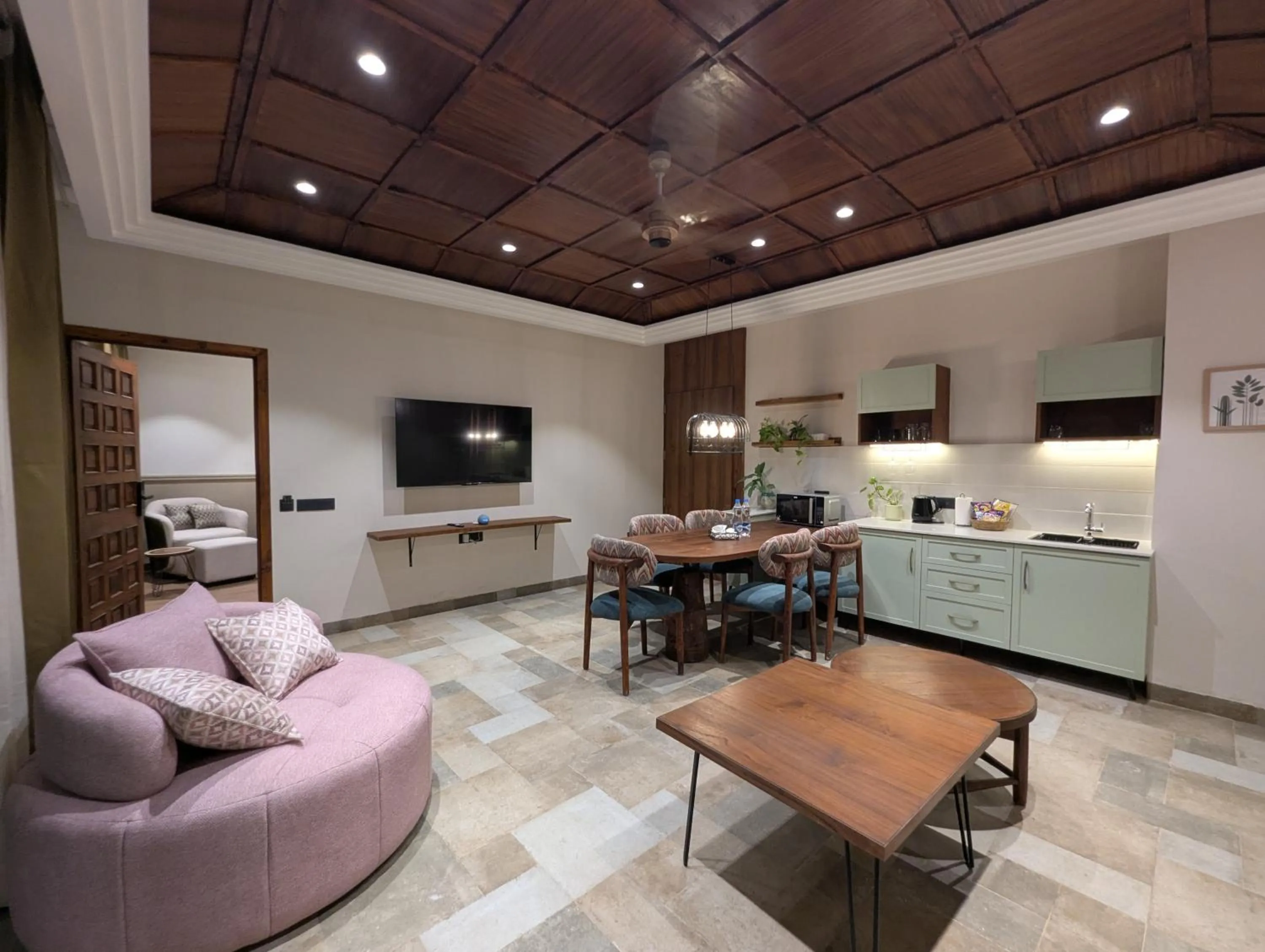 Living room in Cape House