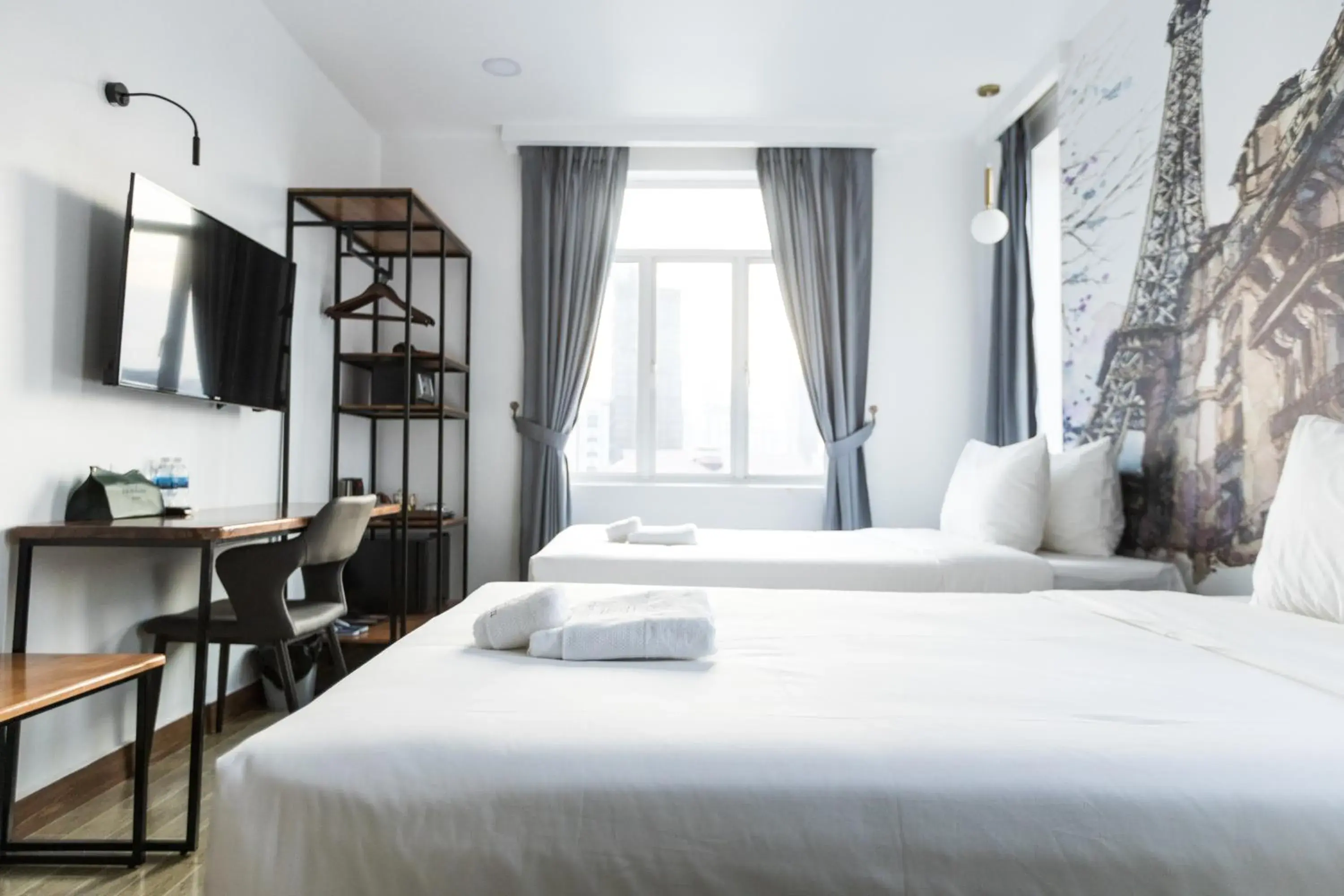 Superior Queen Room with Two Queen Beds in Times Hotel at Bassac Lane Superior Queen Room with Two Queen Beds in Times Hotel at Bassac Lane