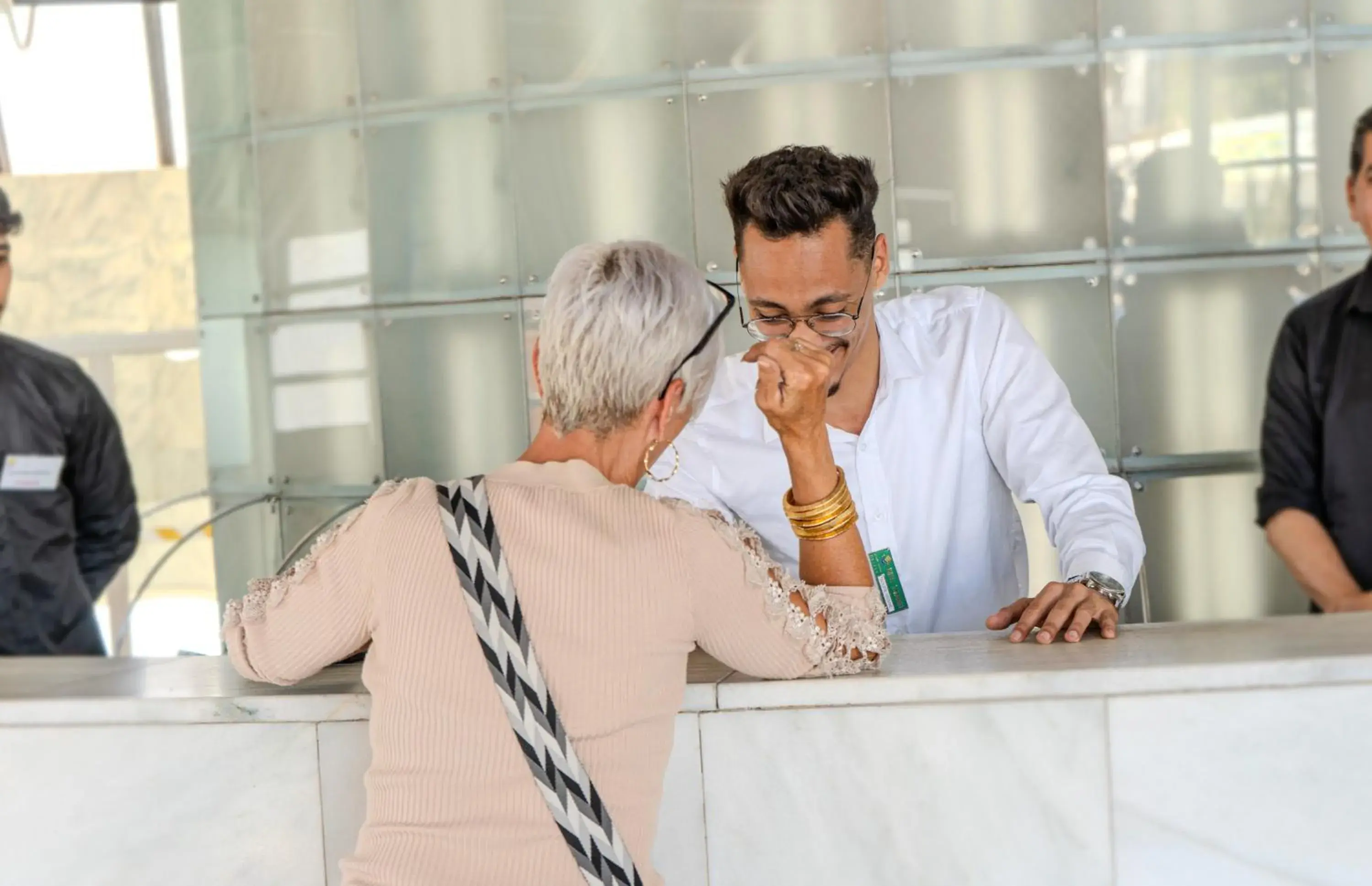 Lobby or reception in Appart-Hôtel Tagadirt Lobby or reception in Appart-Hôtel Tagadirt