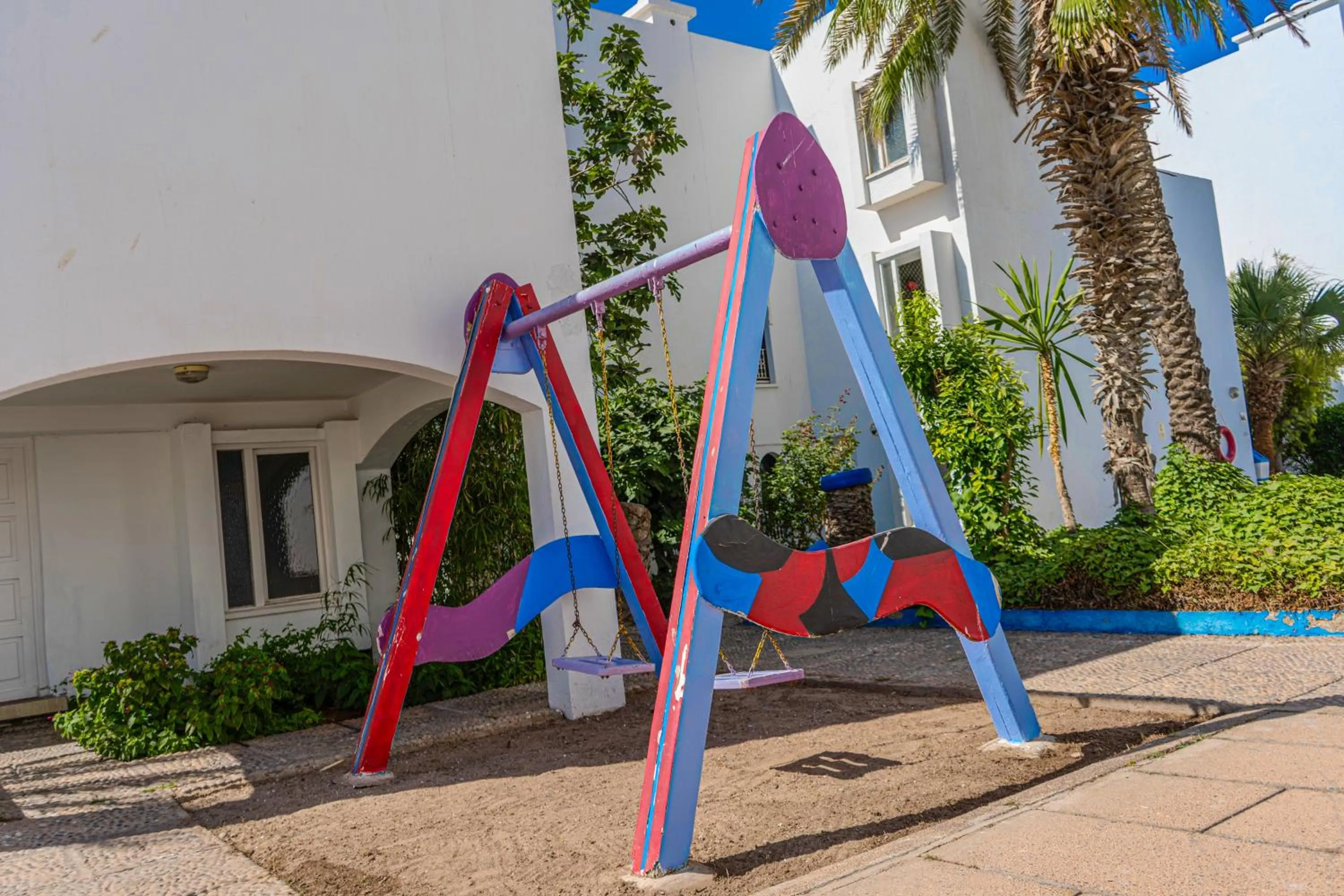 Children play ground in Appart-Hôtel Tagadirt