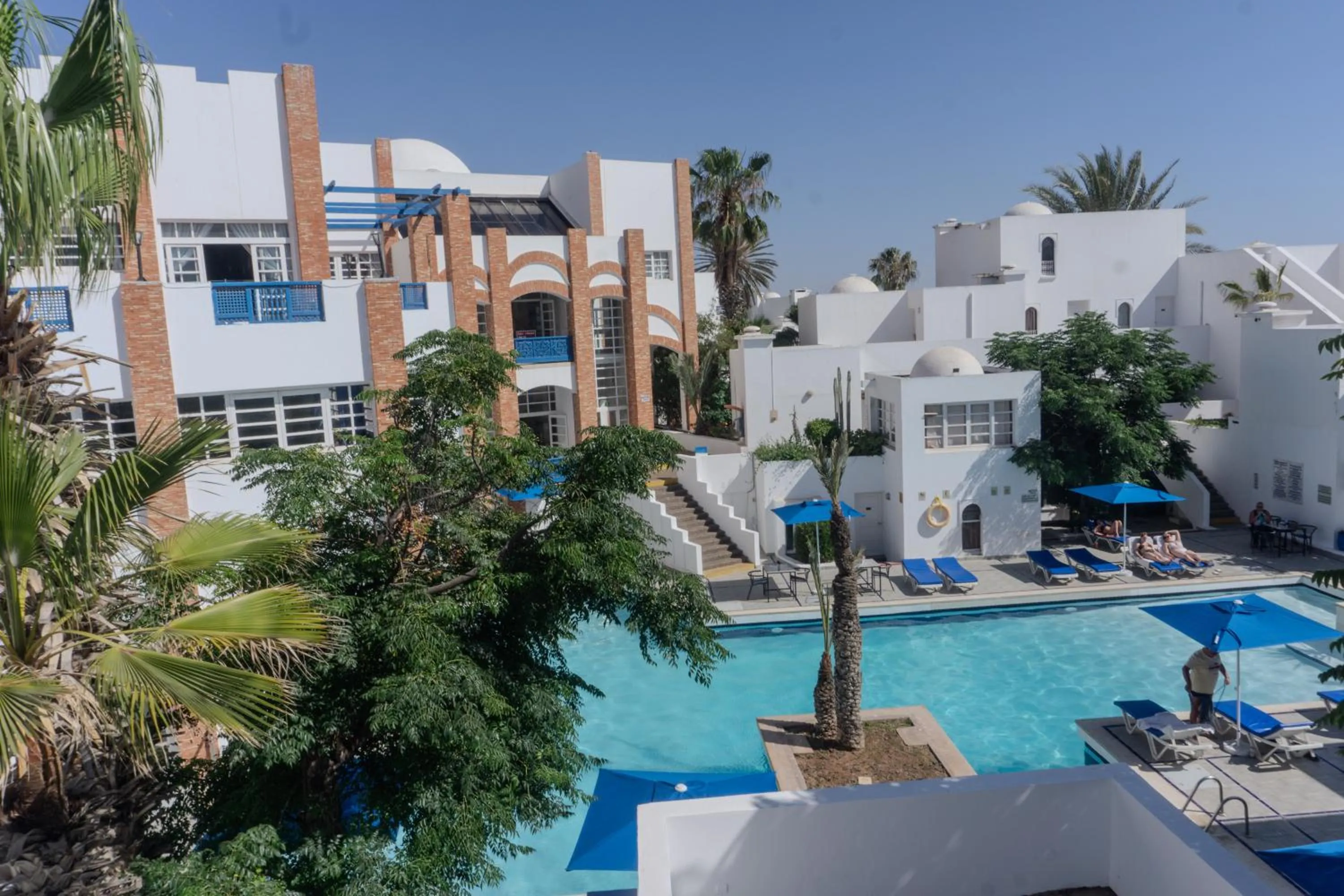 Swimming pool in Appart-Hôtel Tagadirt