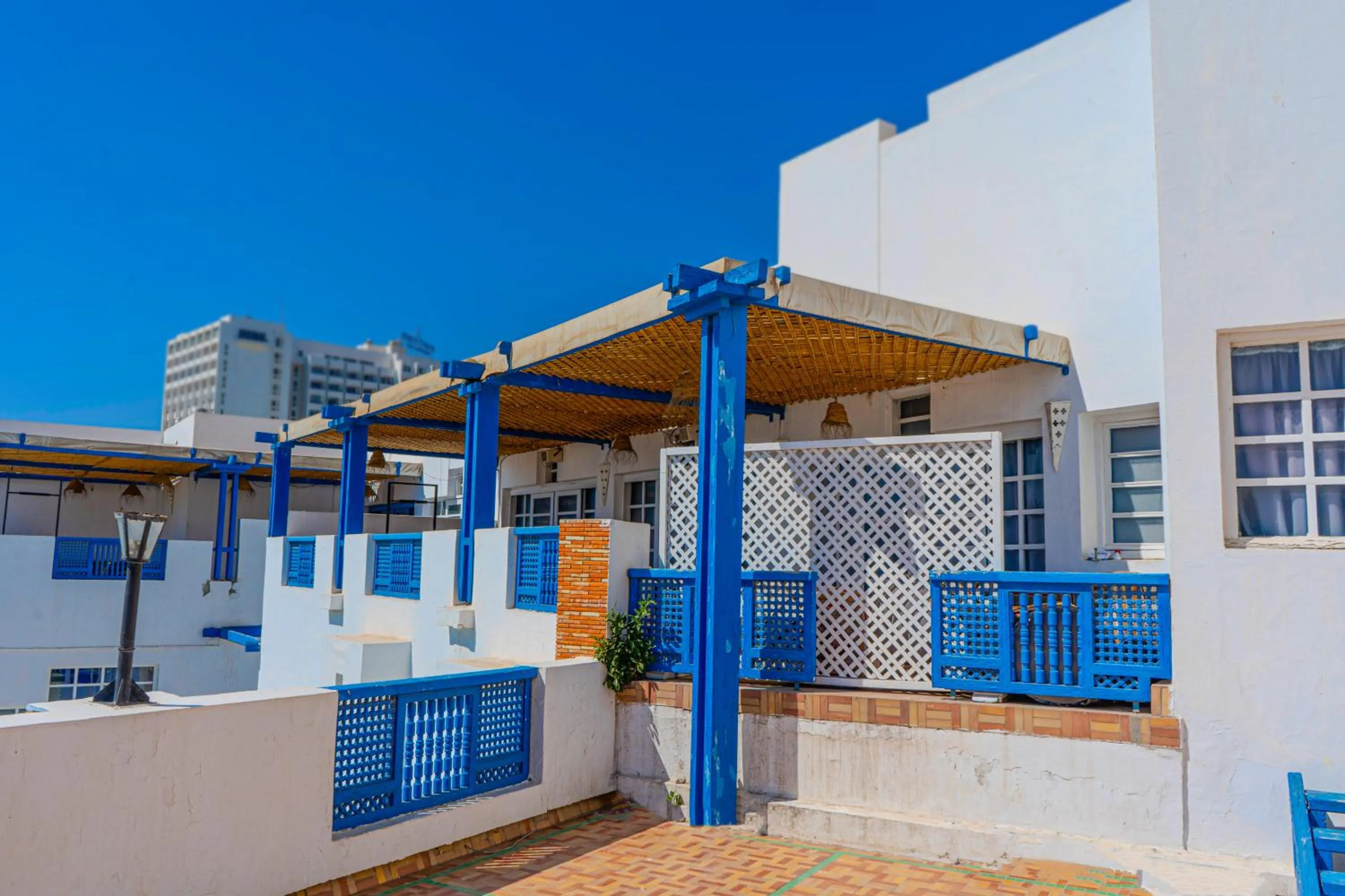Balcony/Terrace in Appart-Hôtel Tagadirt