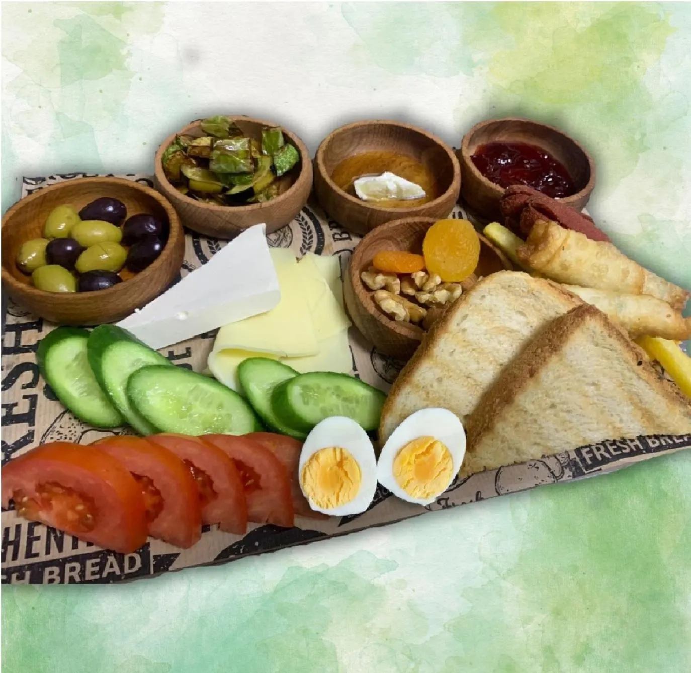 Breakfast in HOME PLUS Hotel