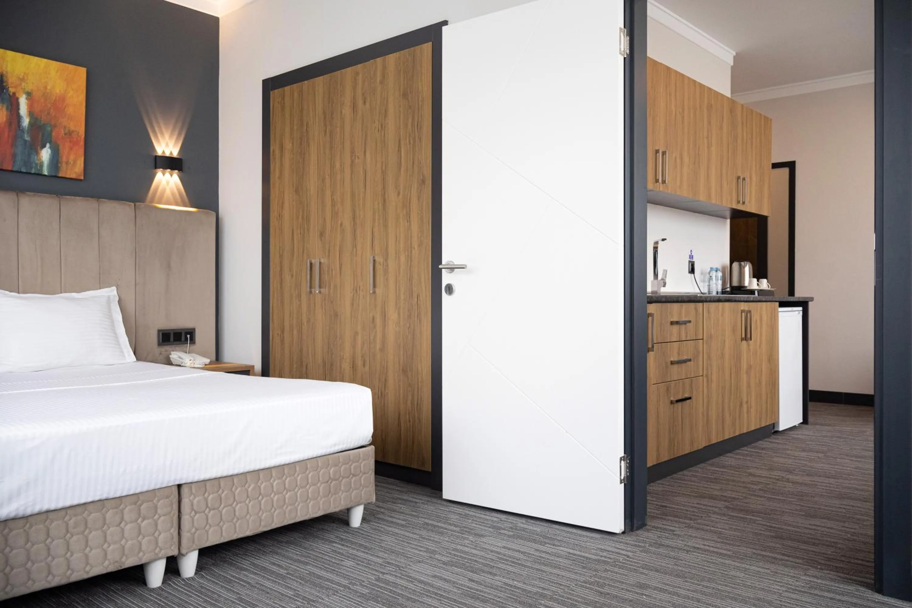 Bedroom, Bed in HOME PLUS Hotel