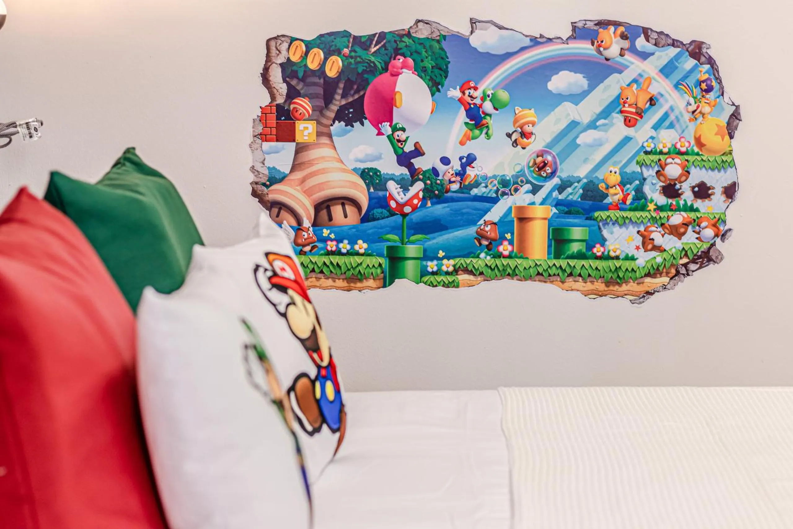 Bed in Game Rooms Experience