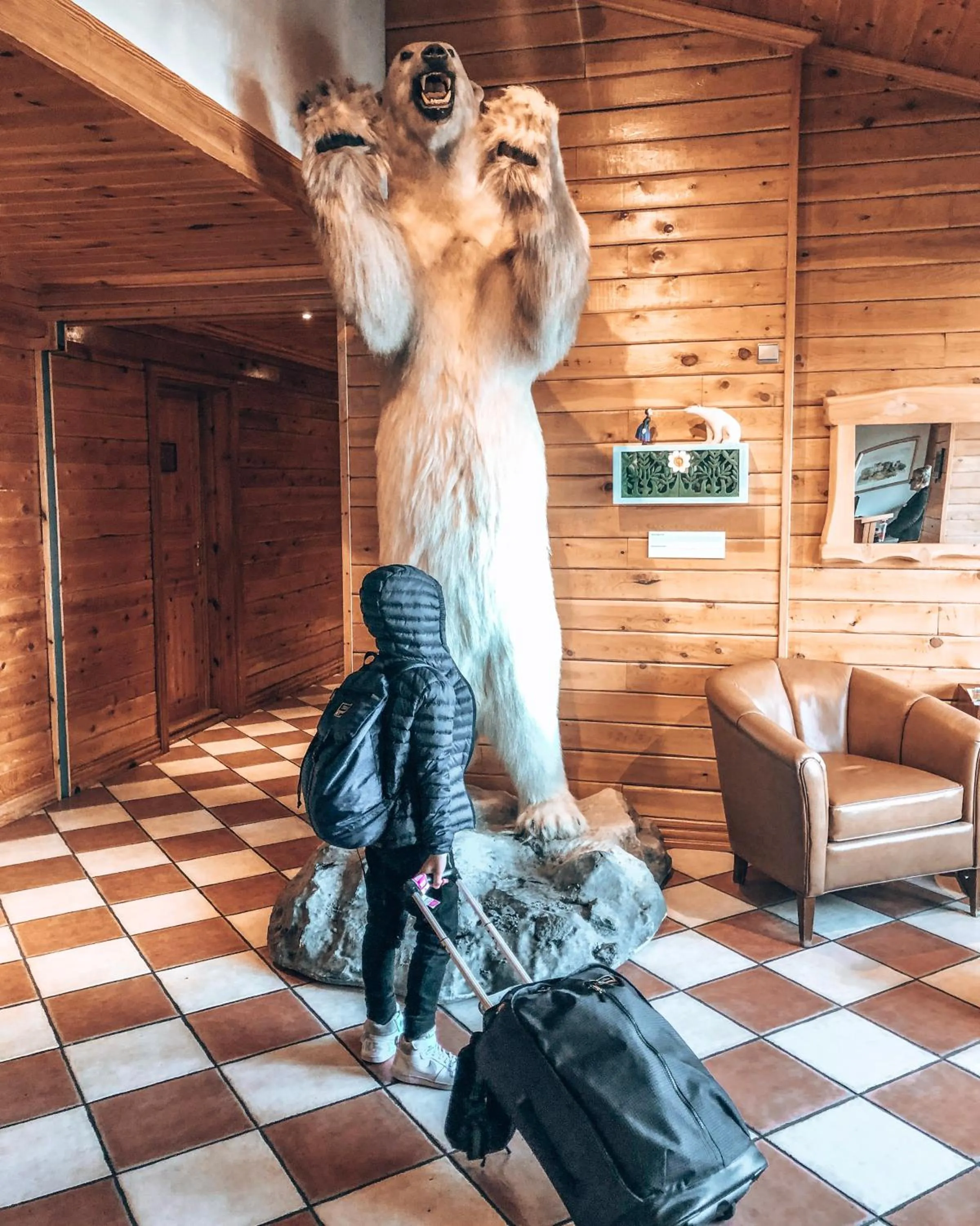 Lobby or reception in Hotel Rangá