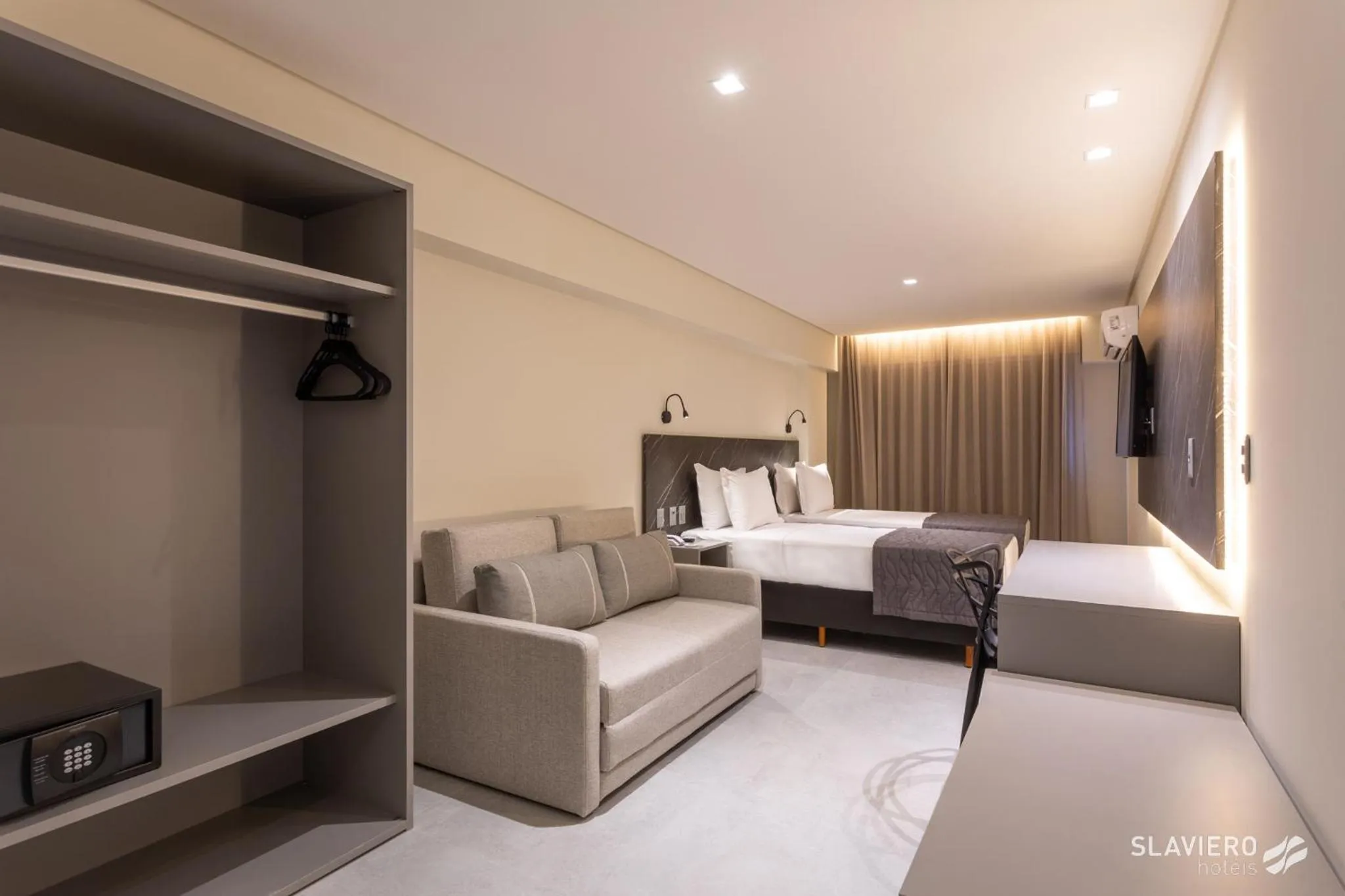 Bed in Slaviero João Pessoa