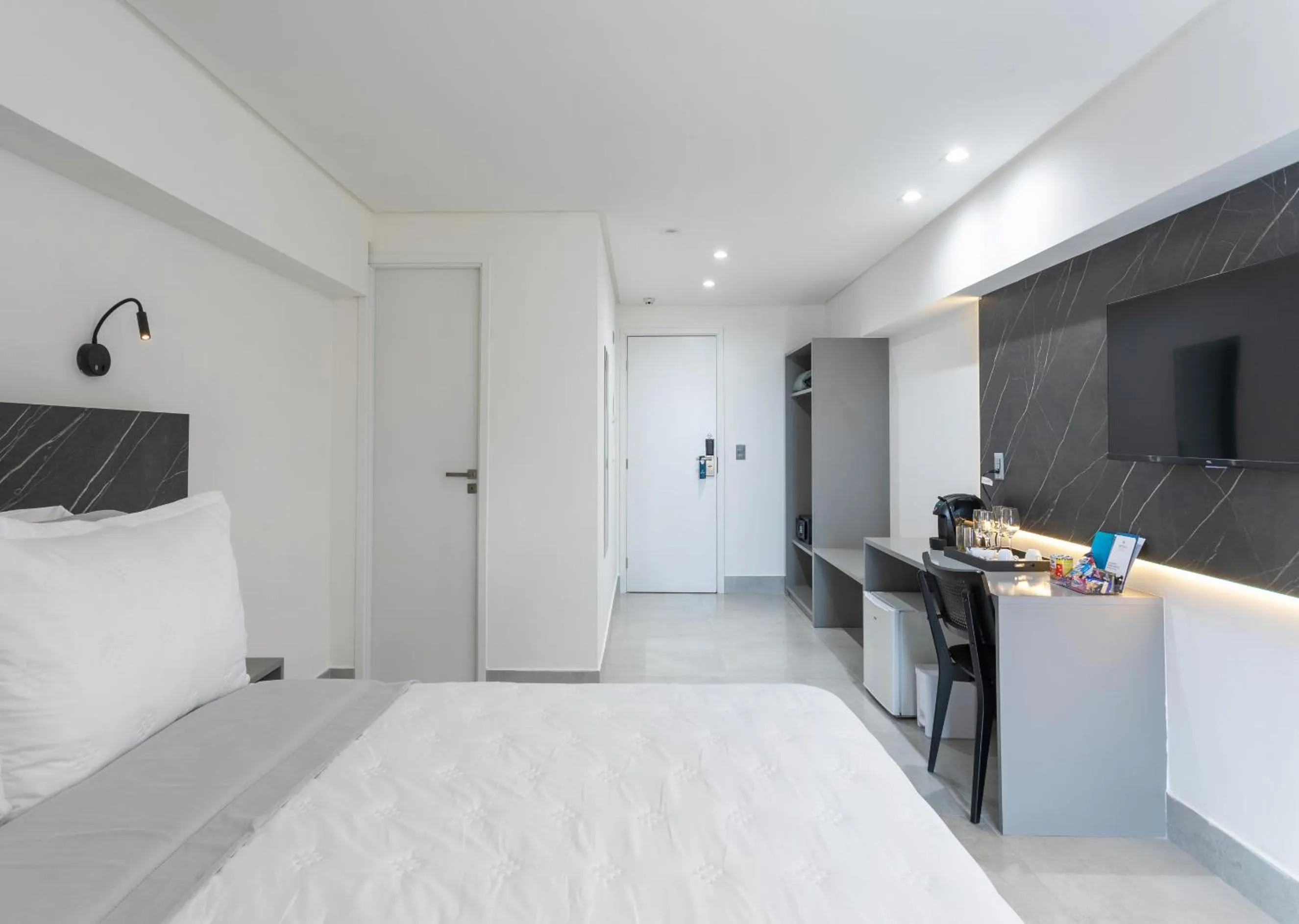 Bed in Slaviero João Pessoa