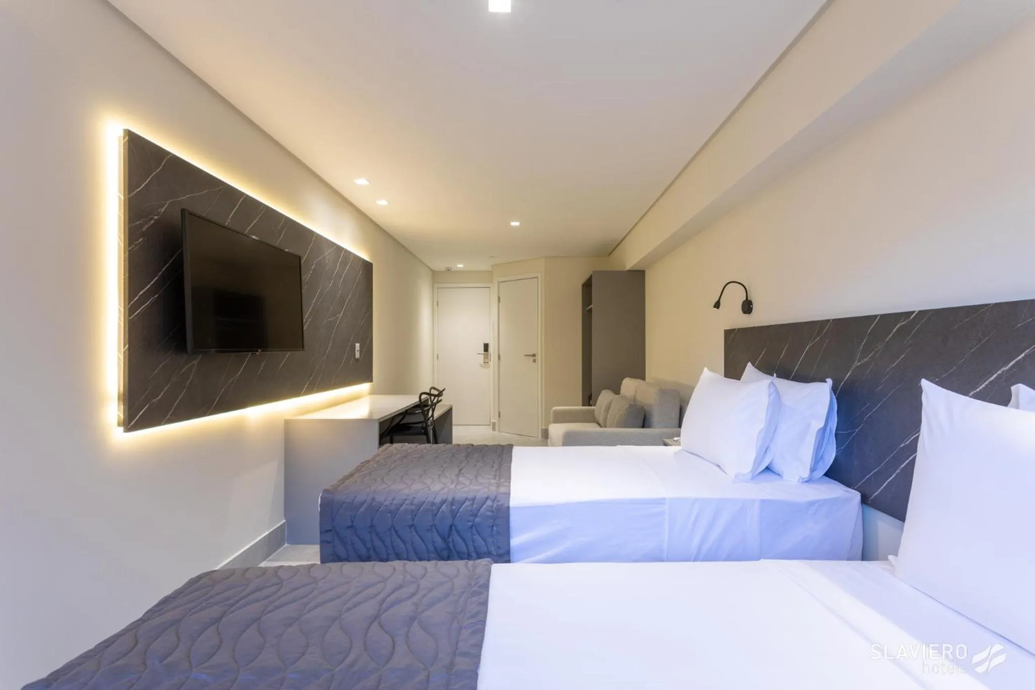 Bed in Slaviero João Pessoa