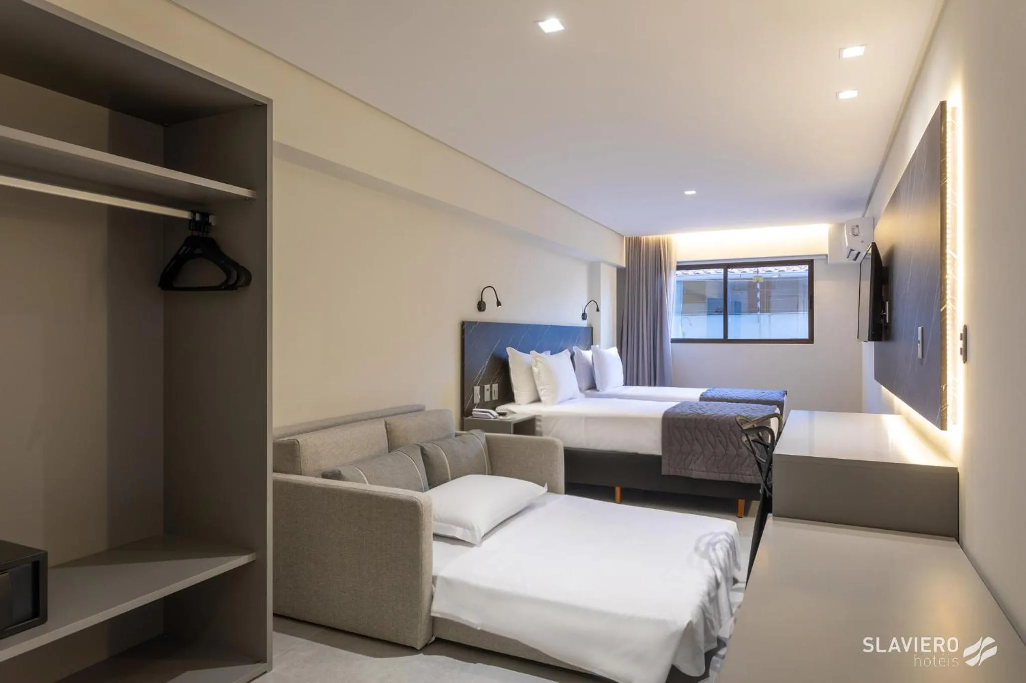 Bed in Slaviero João Pessoa