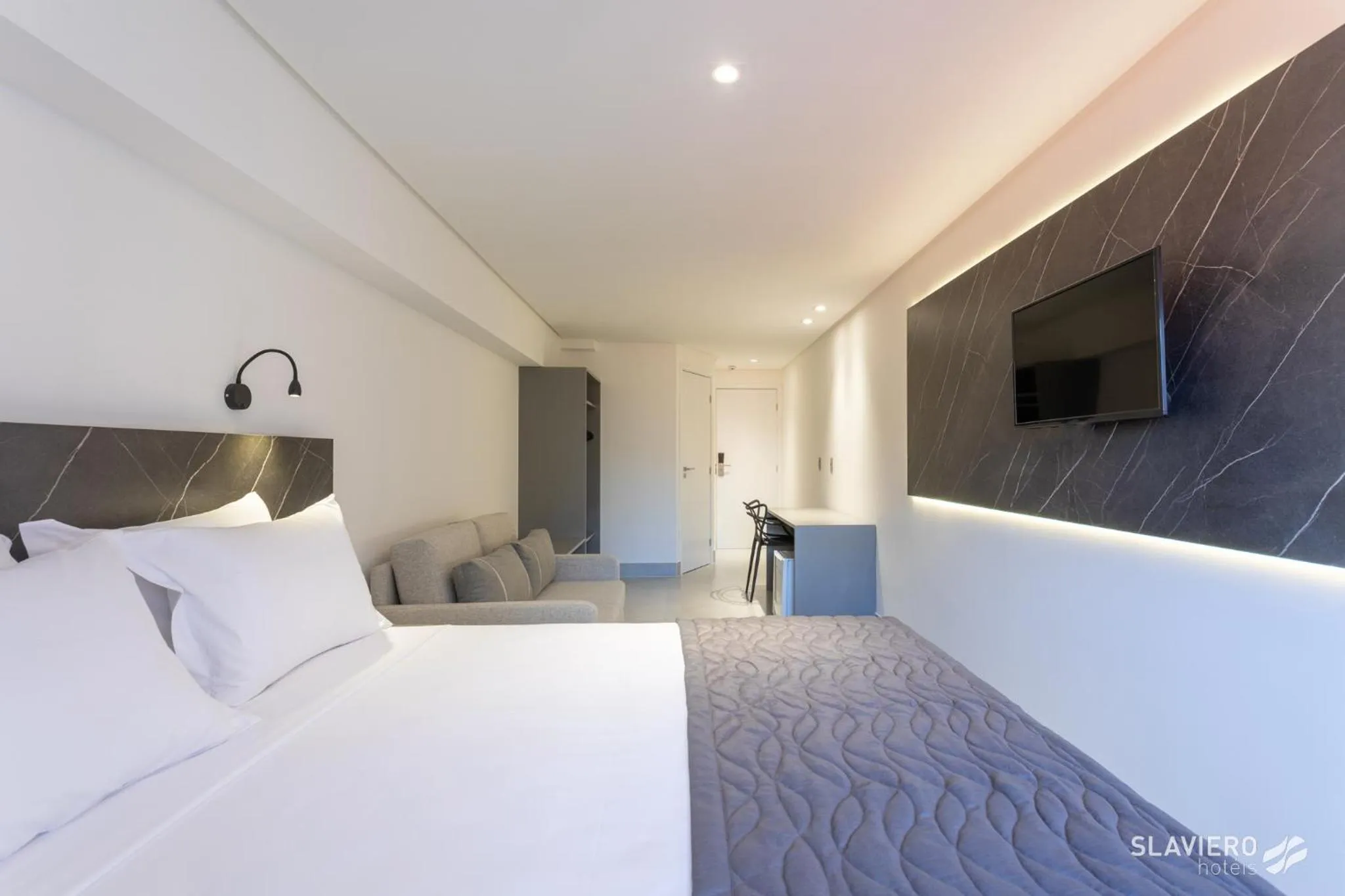 Bed in Slaviero João Pessoa