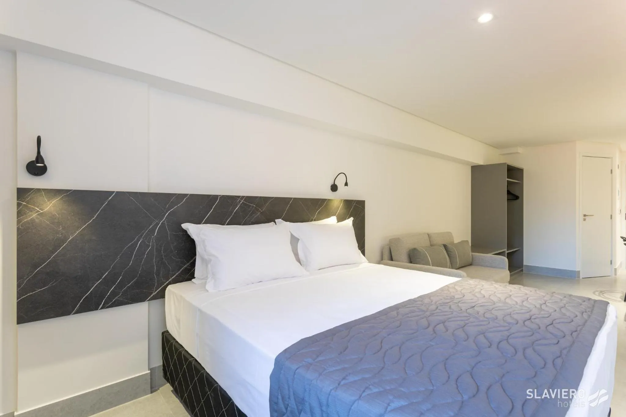 Bed in Slaviero João Pessoa