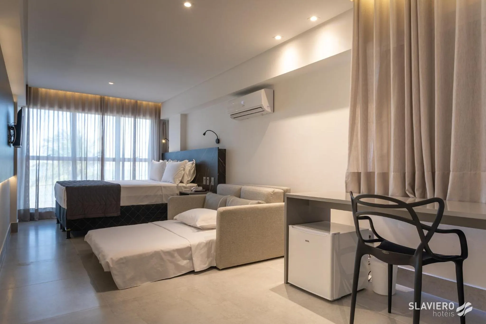 Bed in Slaviero João Pessoa