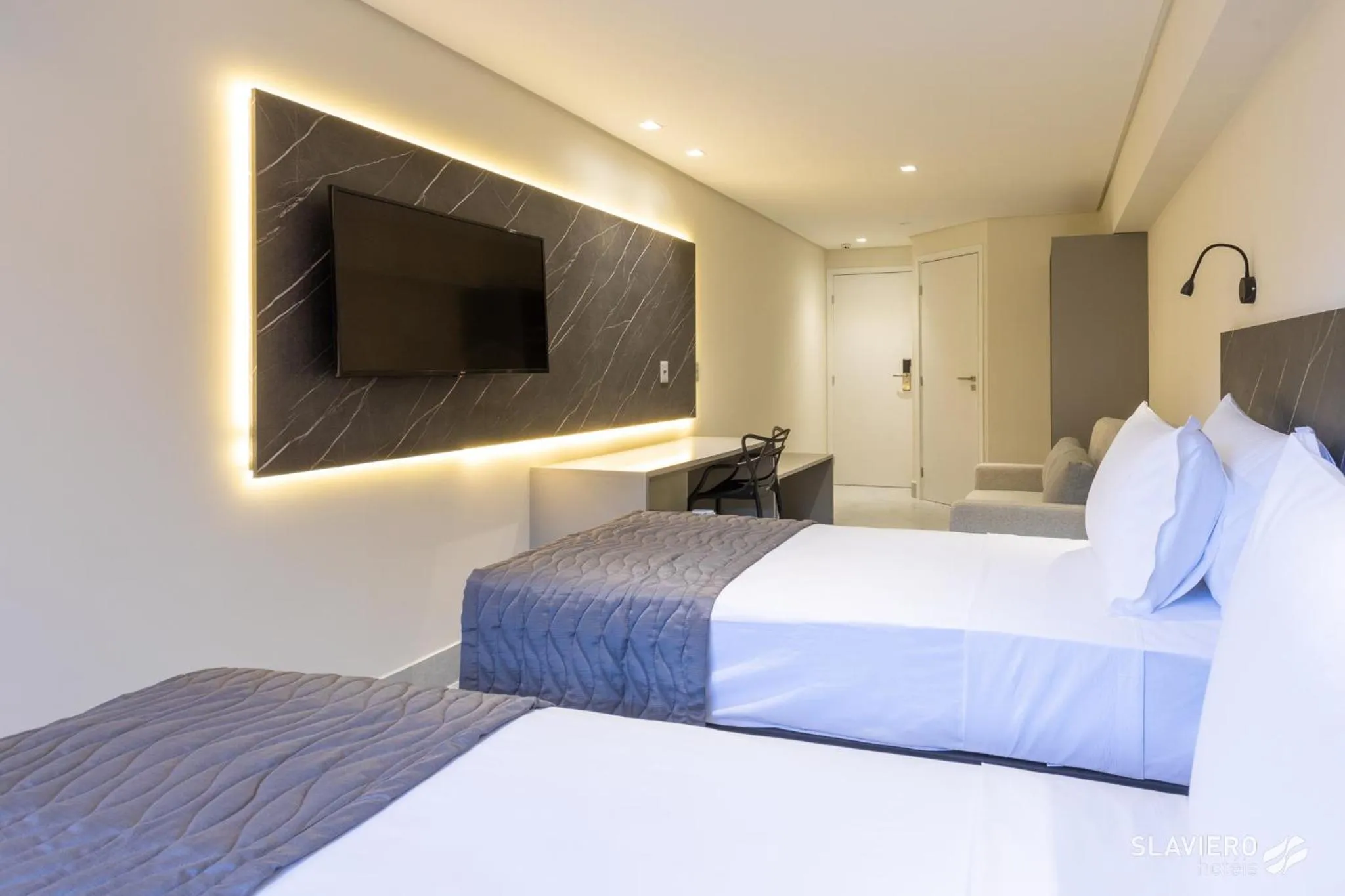 Bed in Slaviero João Pessoa