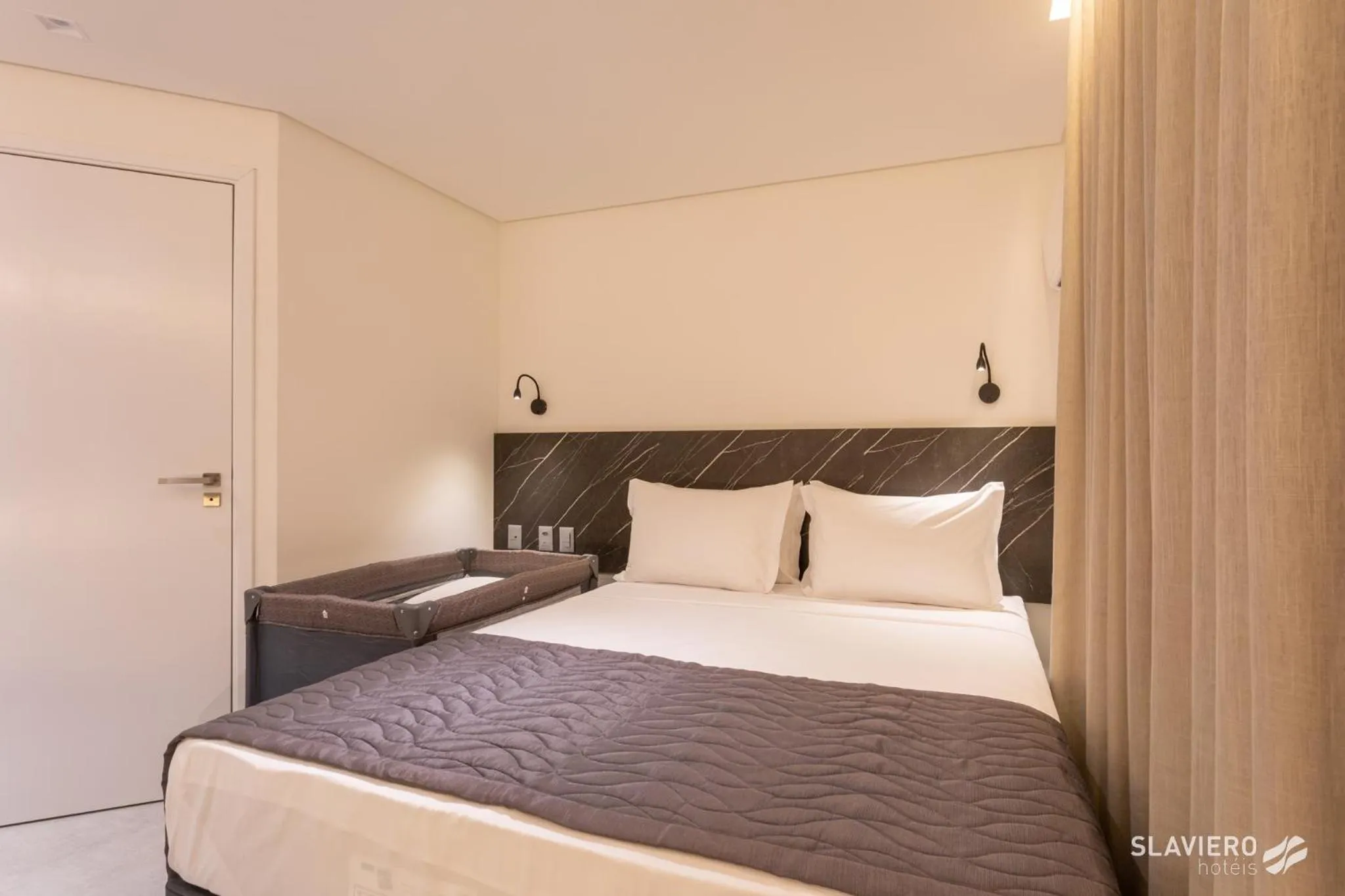 Bed in Slaviero João Pessoa