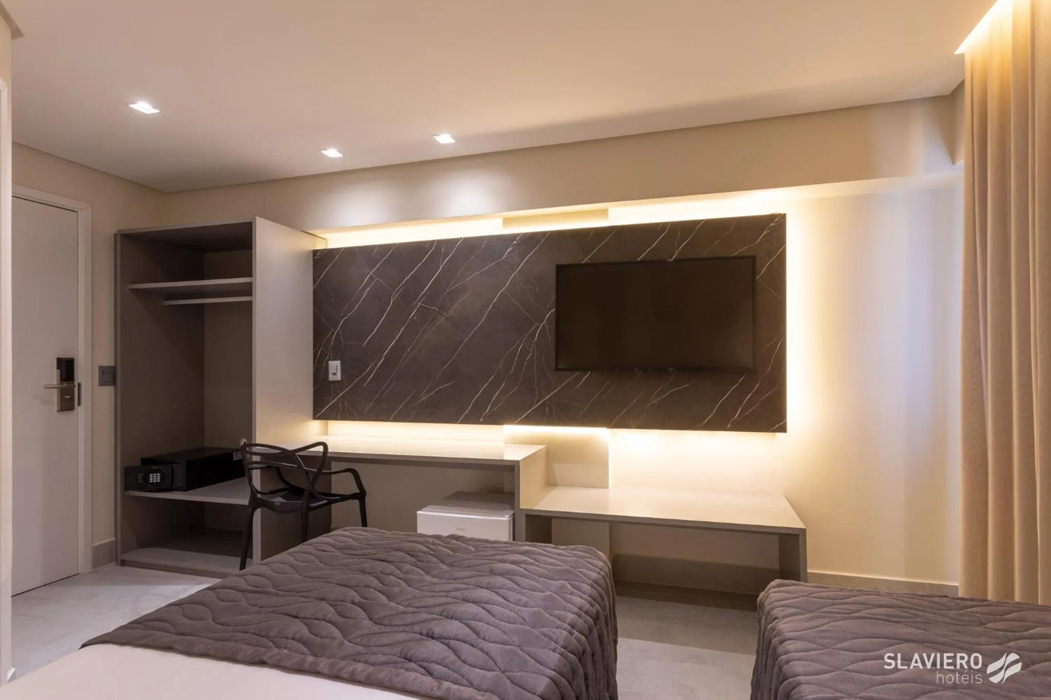 Bed in Slaviero João Pessoa