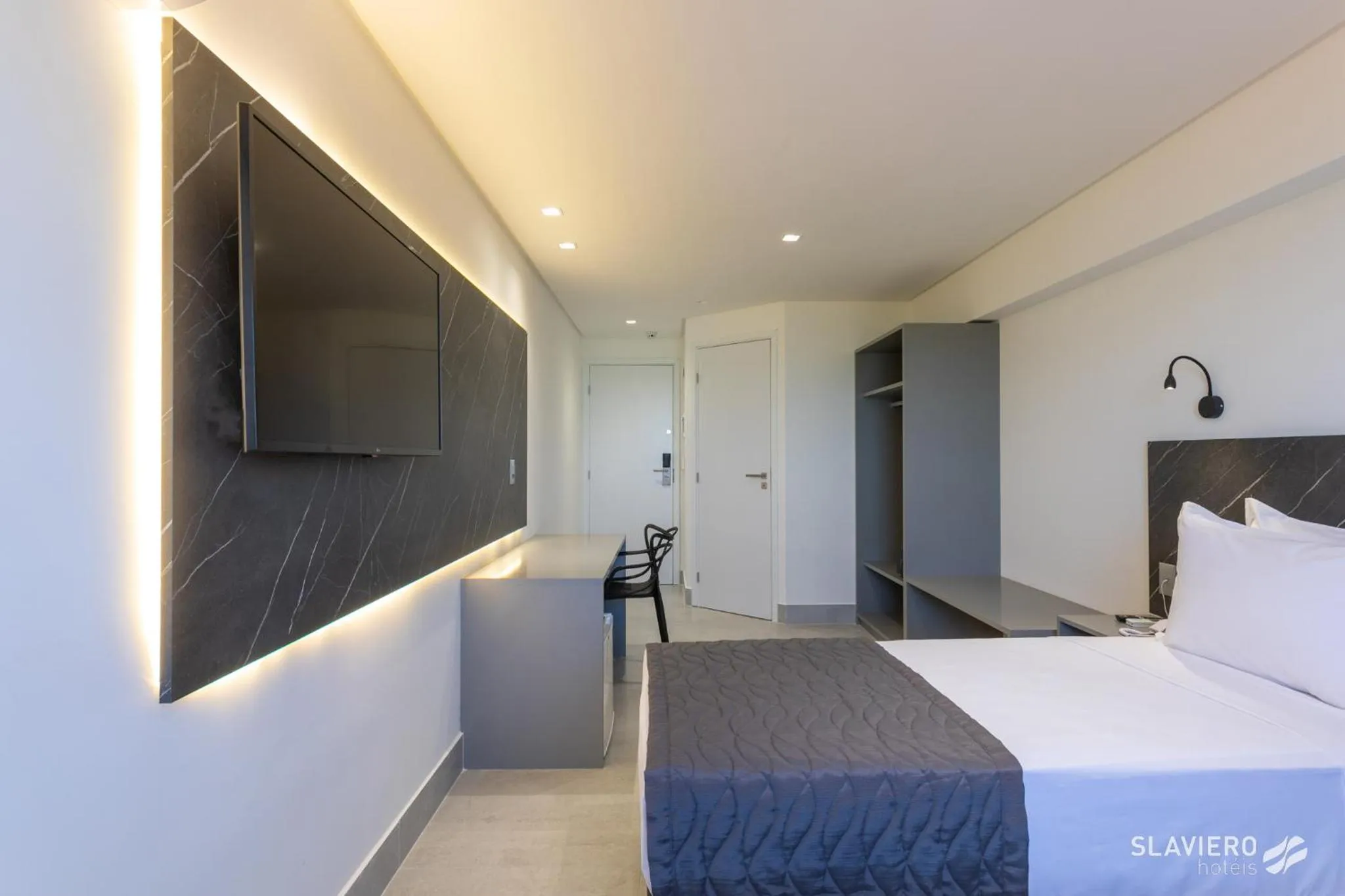 Bed in Slaviero João Pessoa