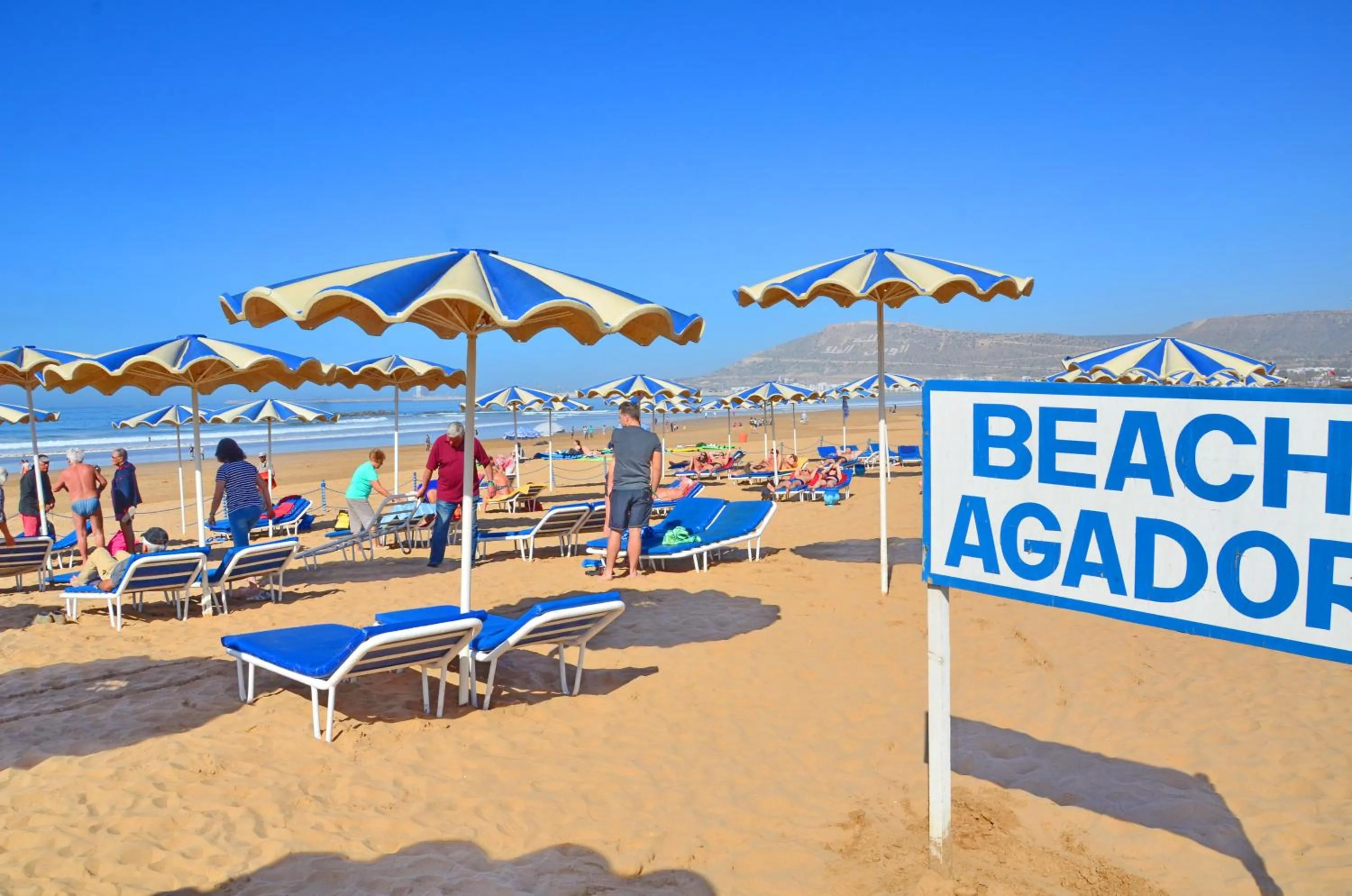 Beach in El Pueblo Tamlelt