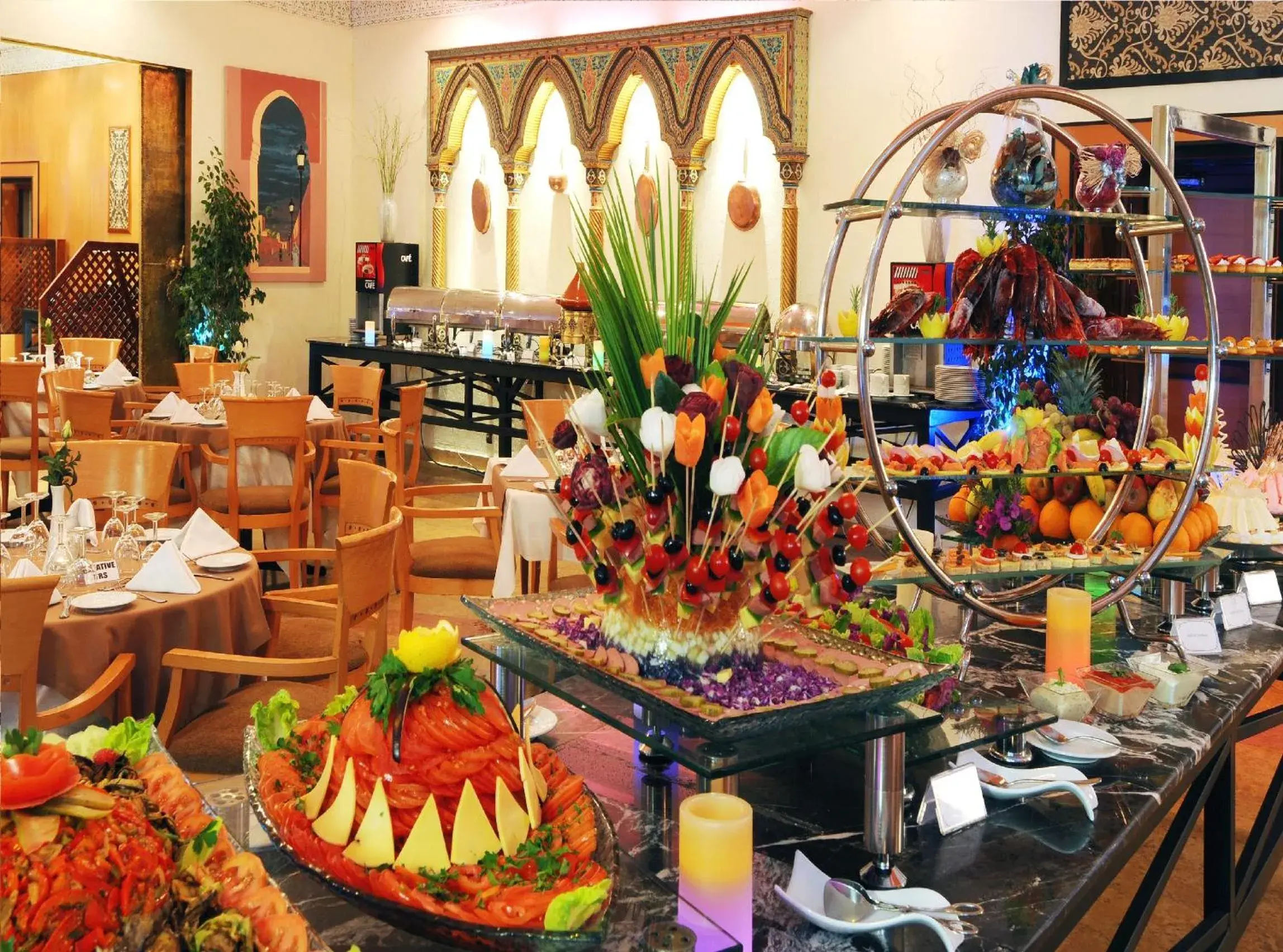 Restaurant/places to eat in Royal Mirage Fes Hotel Restaurant/places to eat in Royal Mirage Fes Hotel