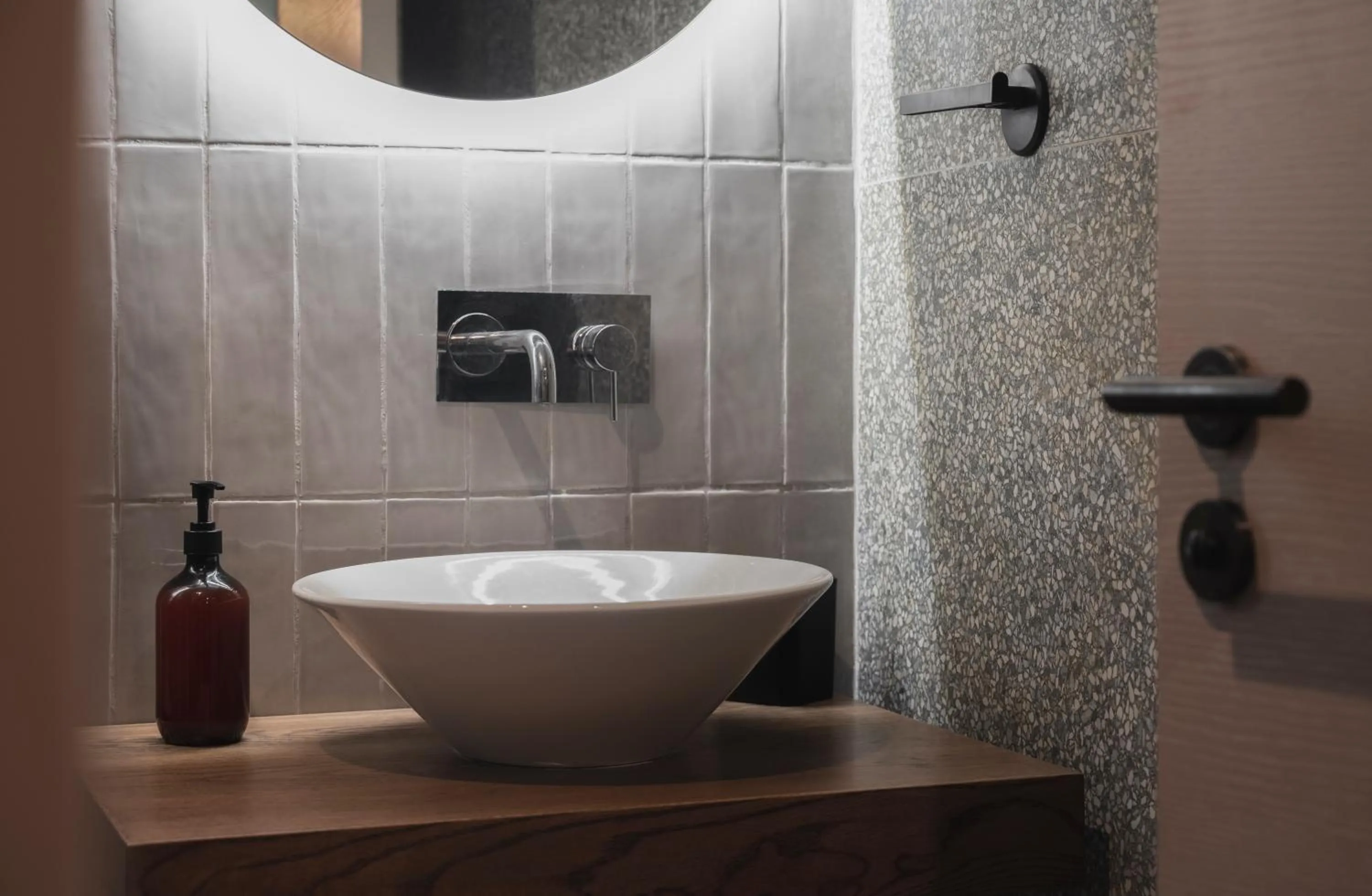 Shower in Maria Rosa Suites