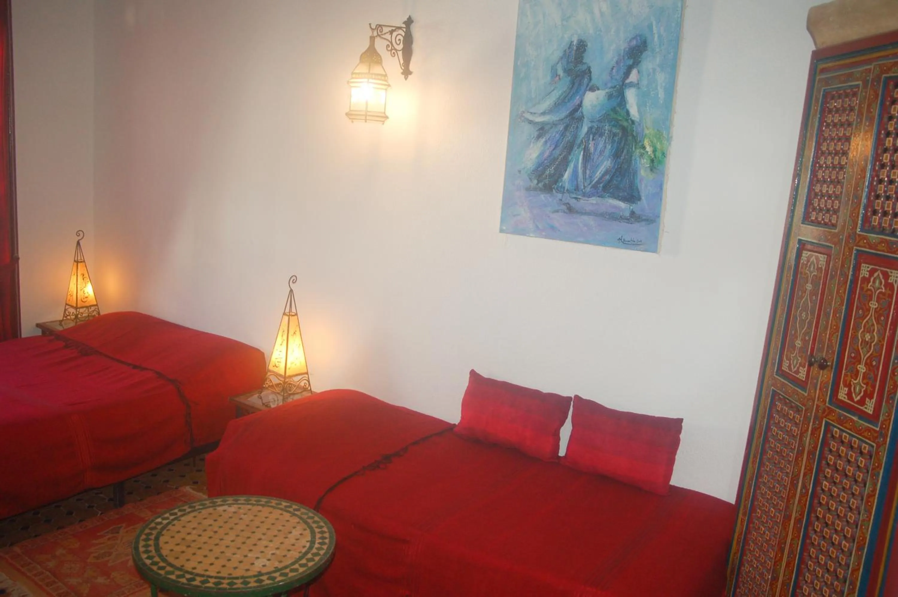 Bed in Riad Le Grand Large