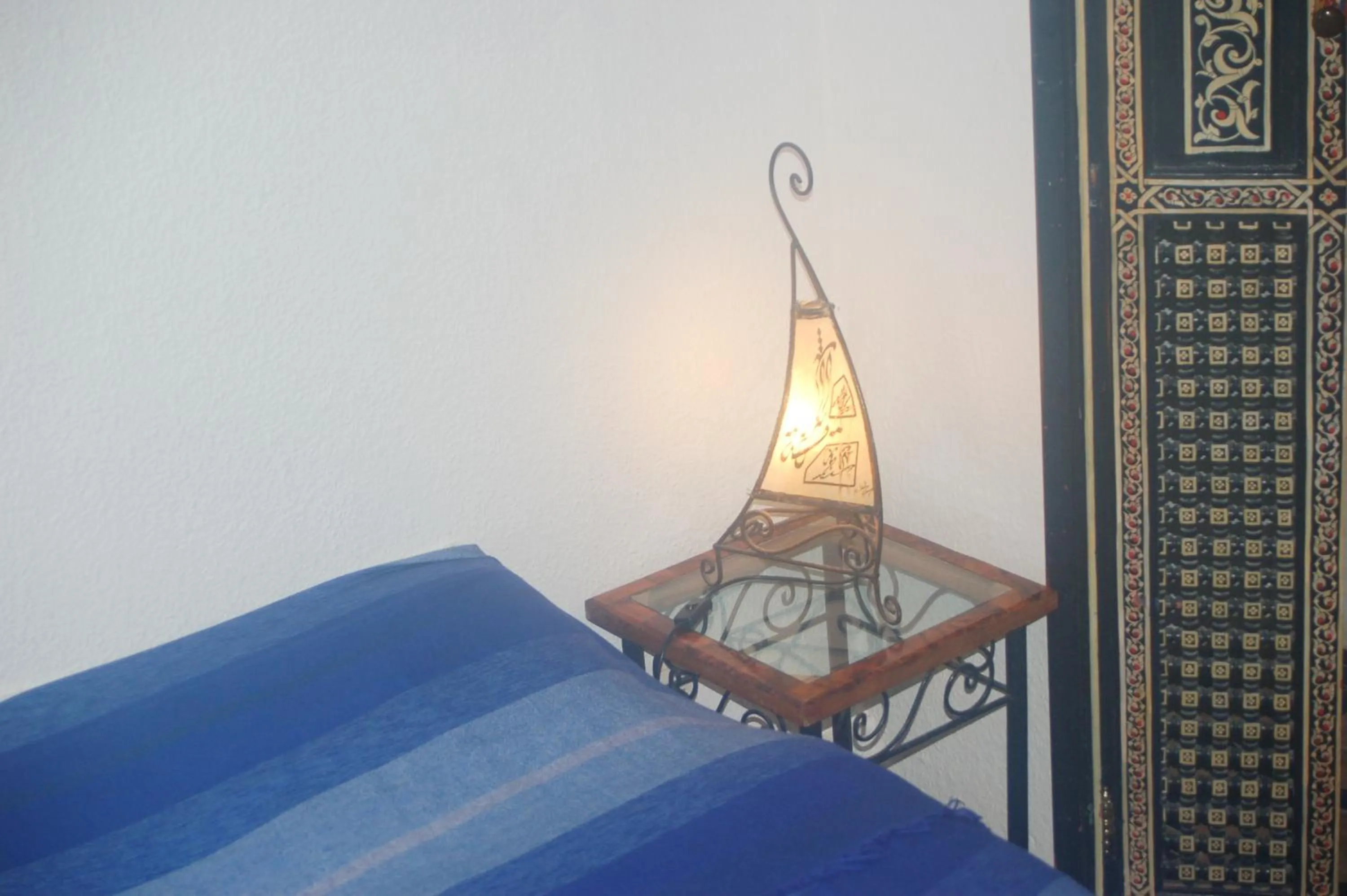 Decorative detail in Riad Le Grand Large