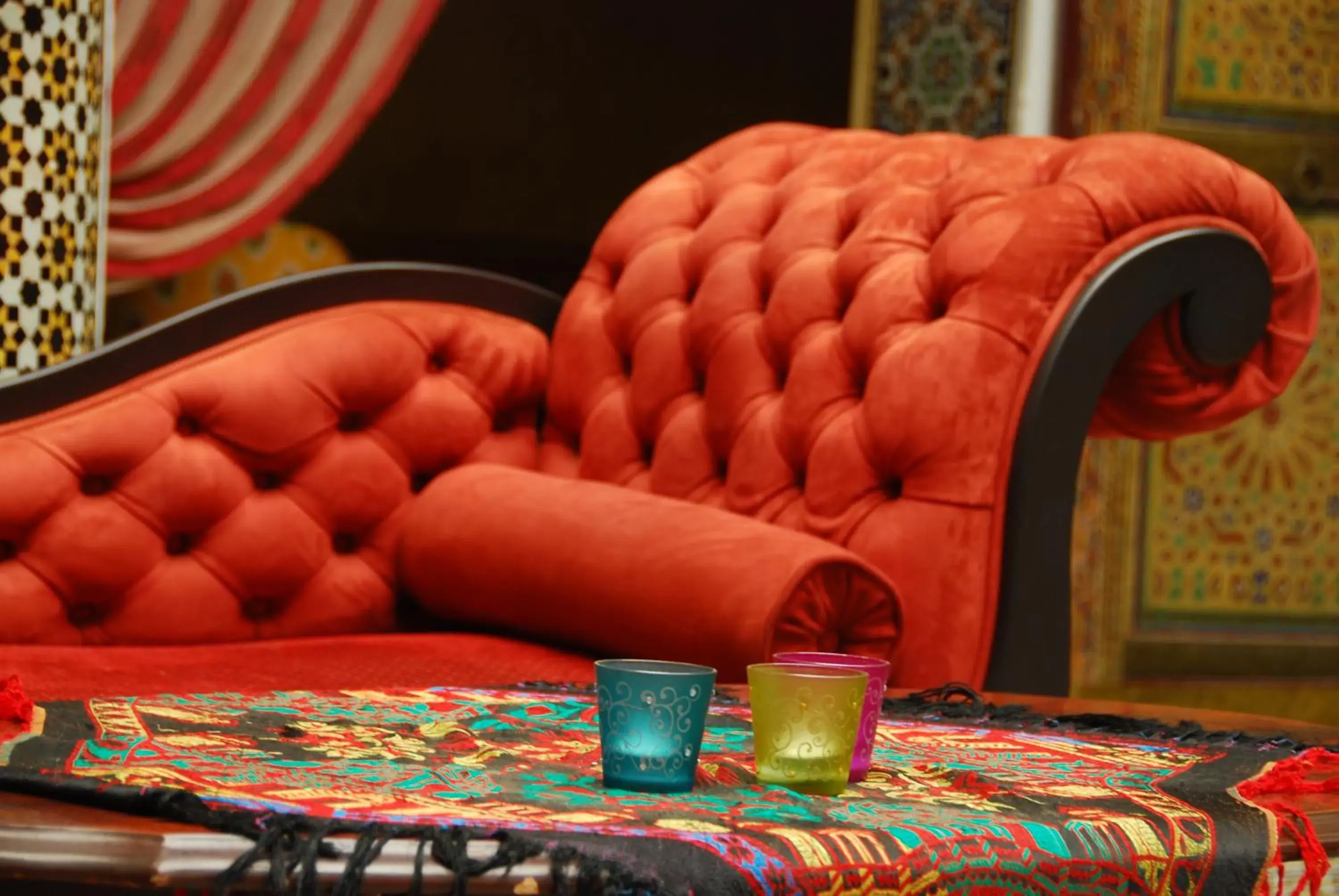 Lobby or reception in Riad El Ghalia Lobby or reception in Riad El Ghalia