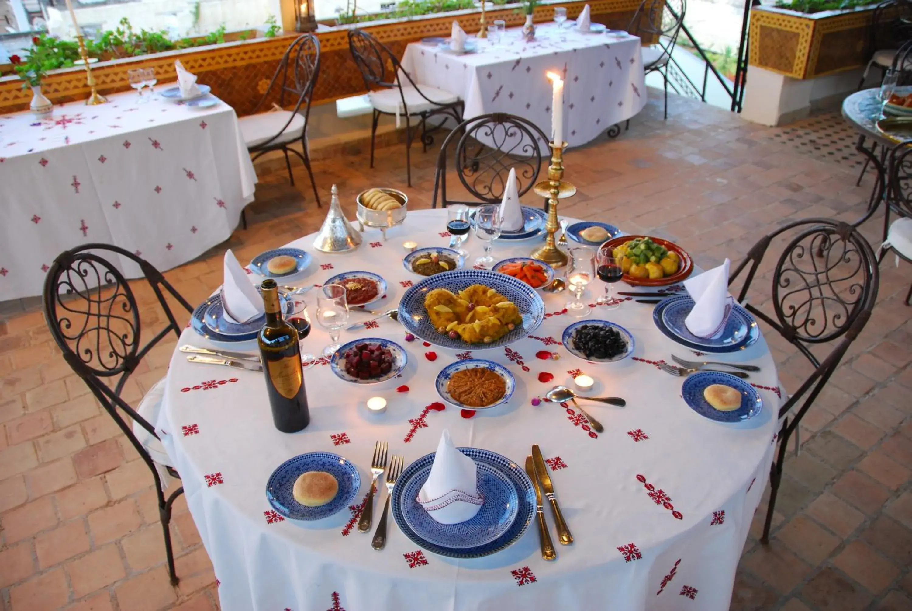 Food in Riad El Ghalia Food in Riad El Ghalia