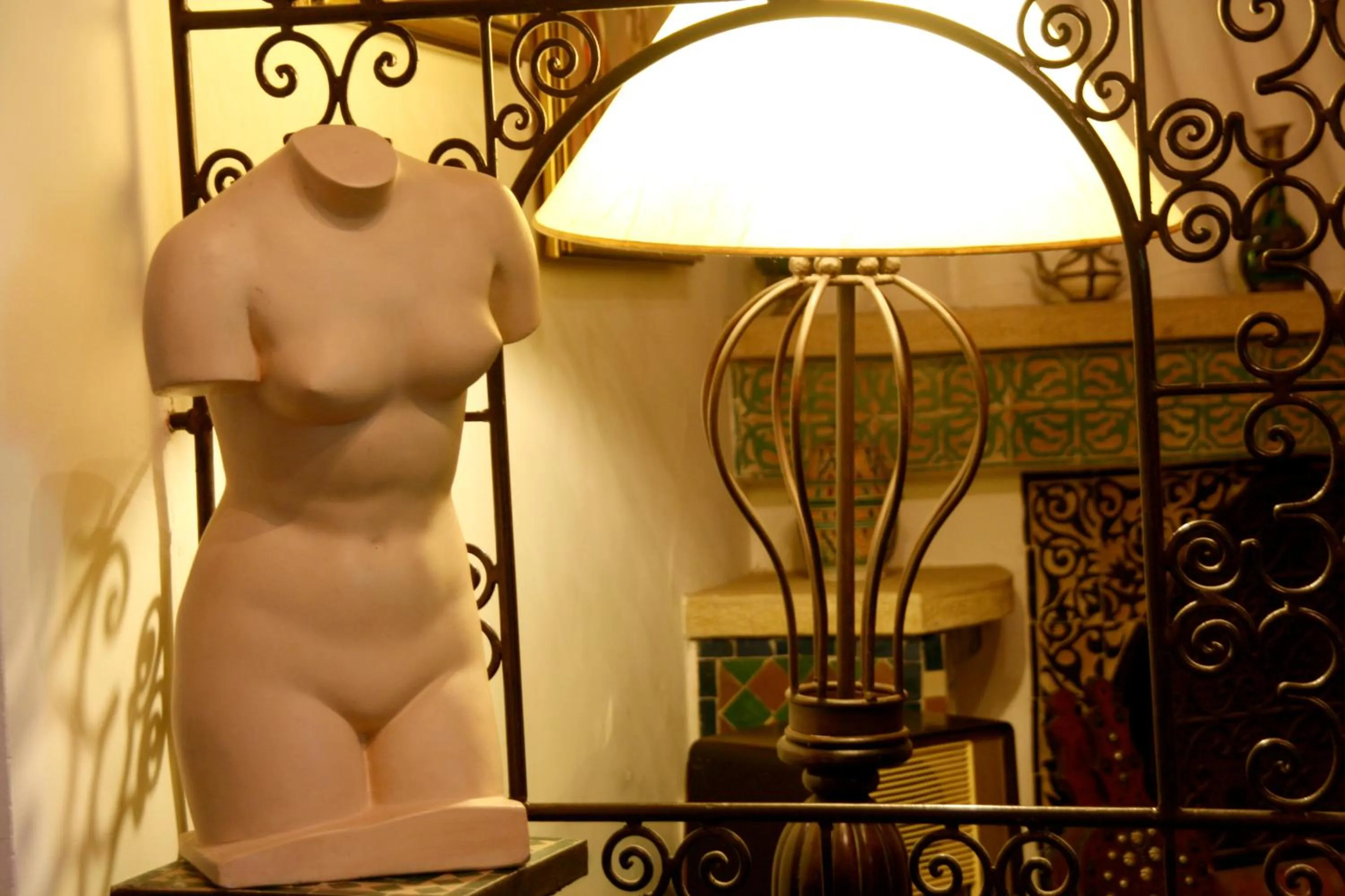 Living room in Riad El Ghalia