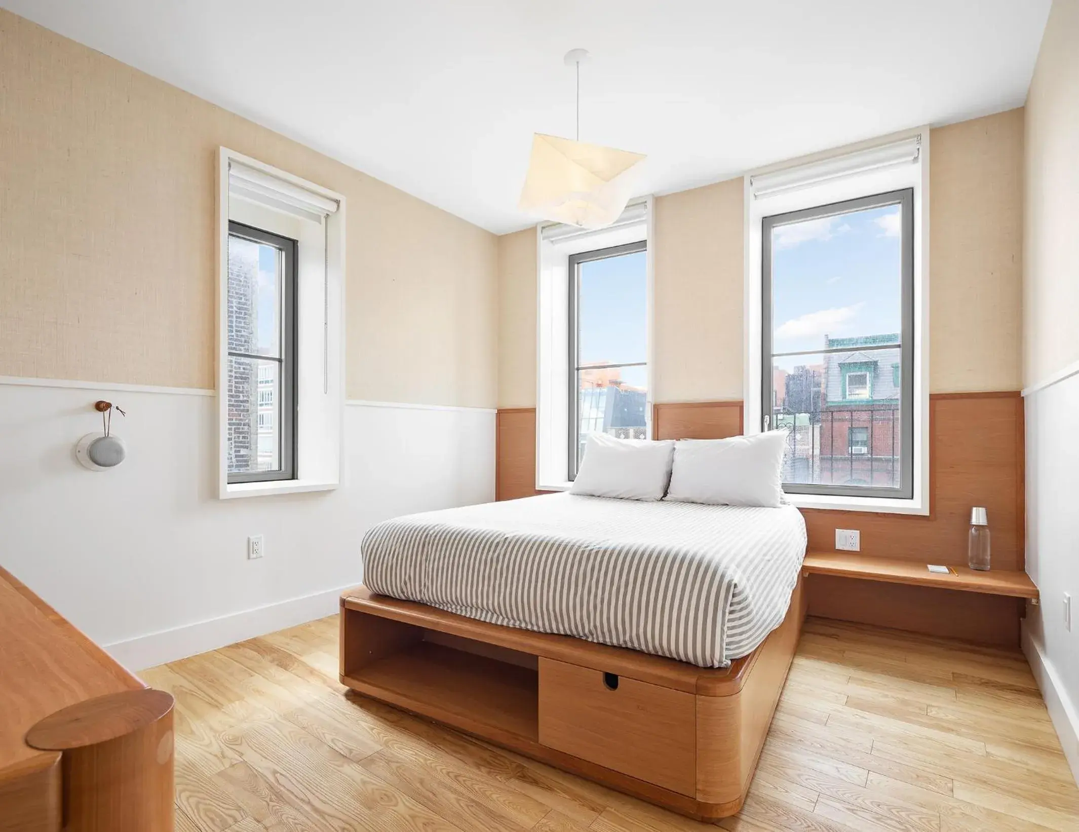 Bed in UNTITLED at 3 Freeman Alley Bed in UNTITLED at 3 Freeman Alley