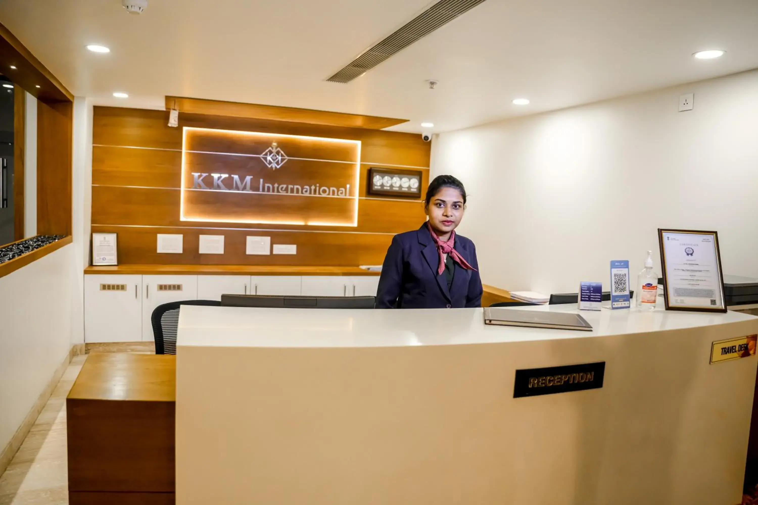 Lobby or reception in KKM INTERNATIONAL Lobby or reception in KKM INTERNATIONAL