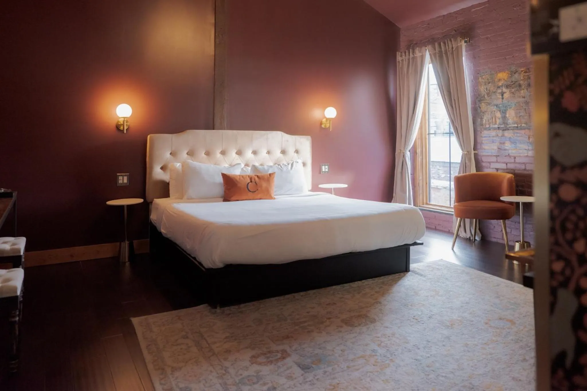 Bed in The Chandler Hotel