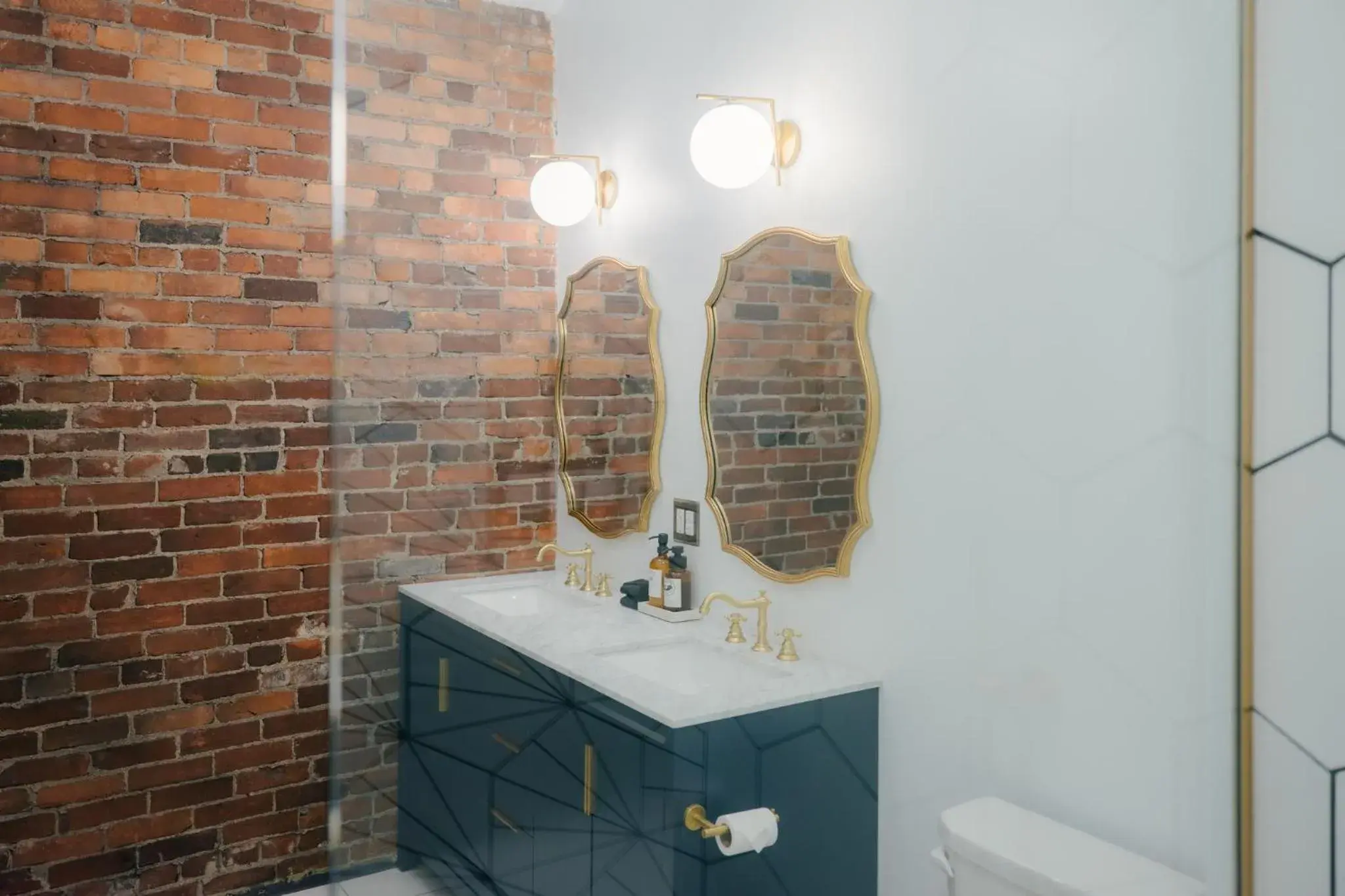 Bathroom in The Chandler Hotel Bathroom in The Chandler Hotel