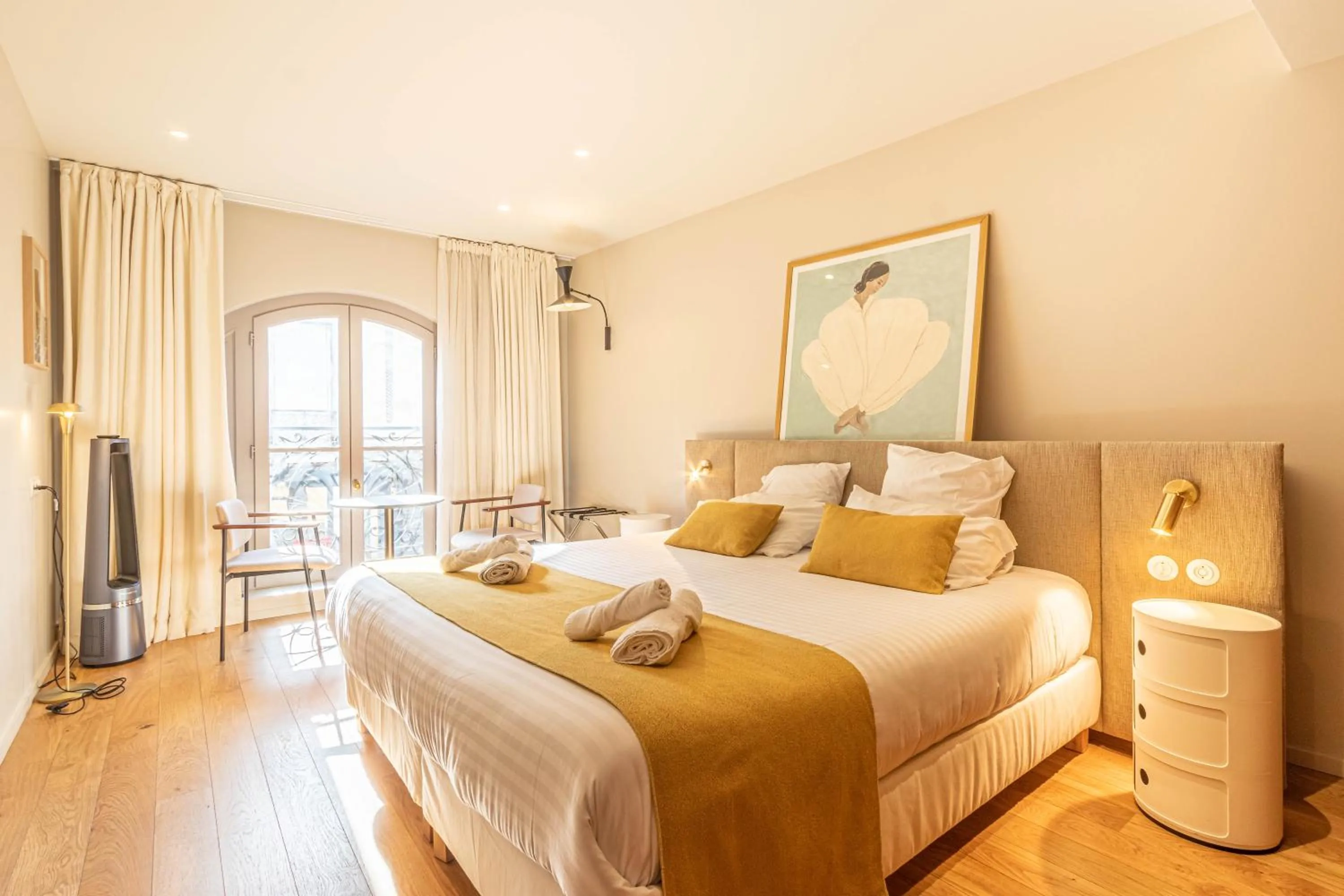 Bedroom, Bed in La Maison De Blanche