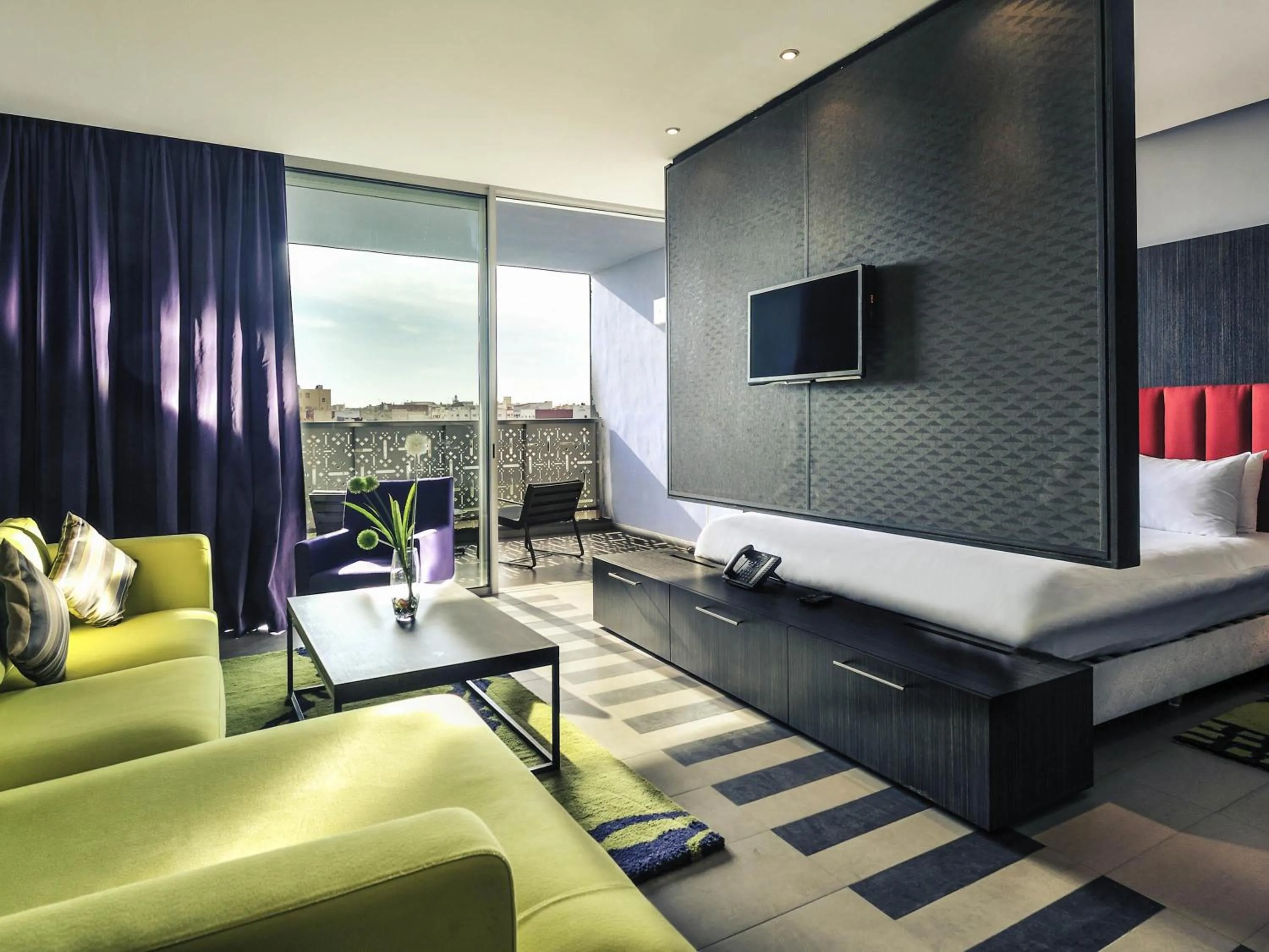 Bedroom, Bed in Mercure Nador Rif