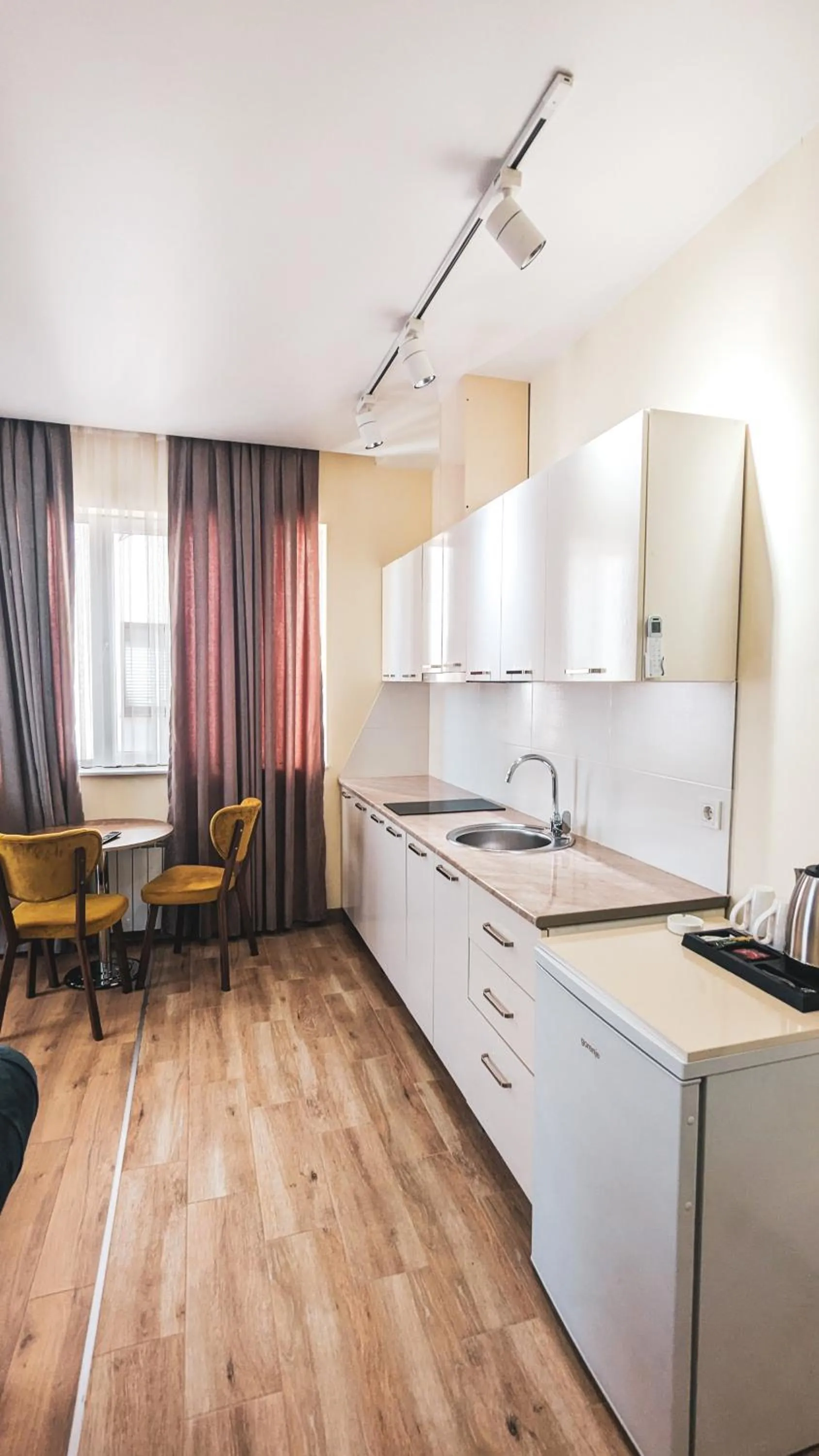 Kitchen or kitchenette in GG ApartHotel