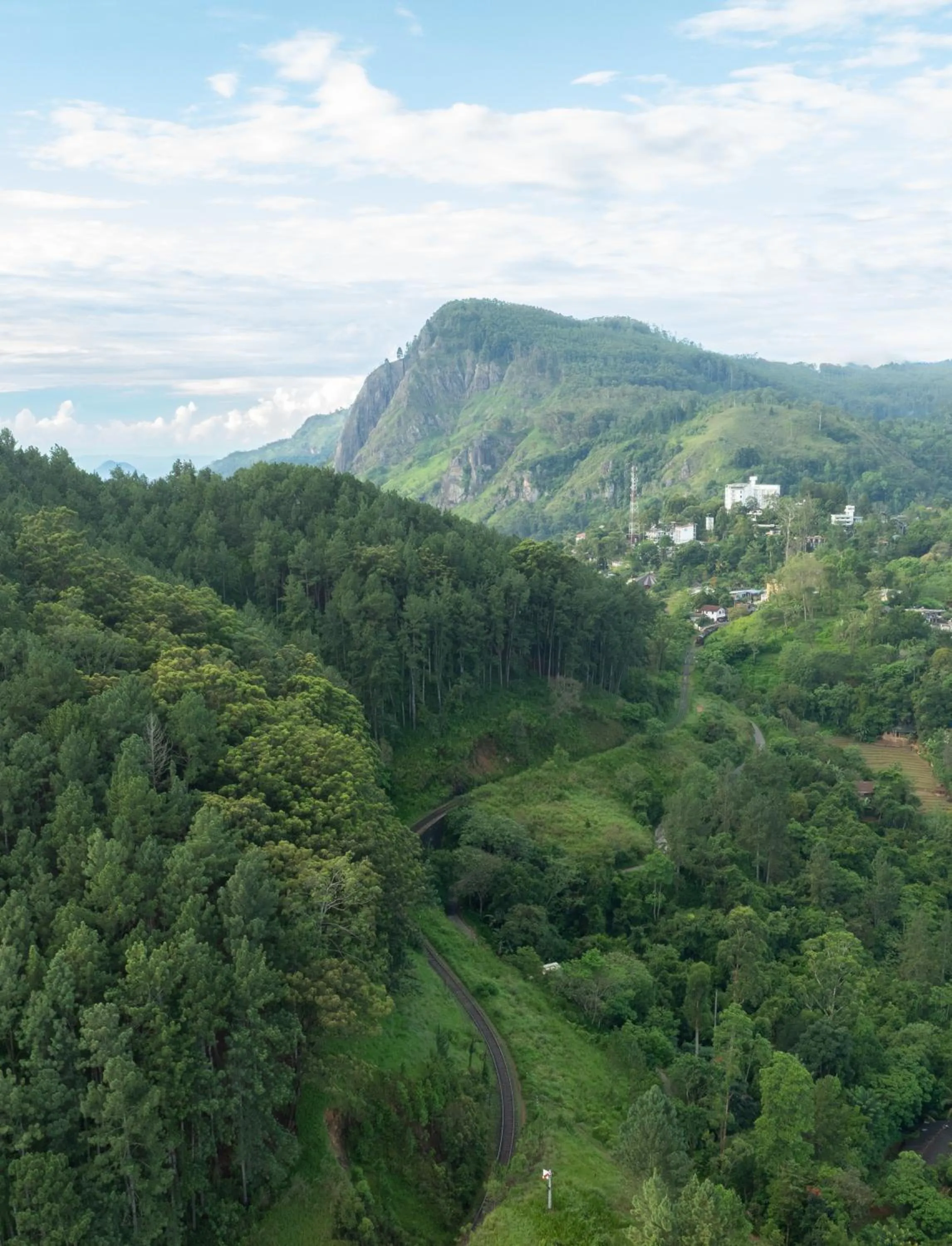 Mountain view in The Cubes Ella