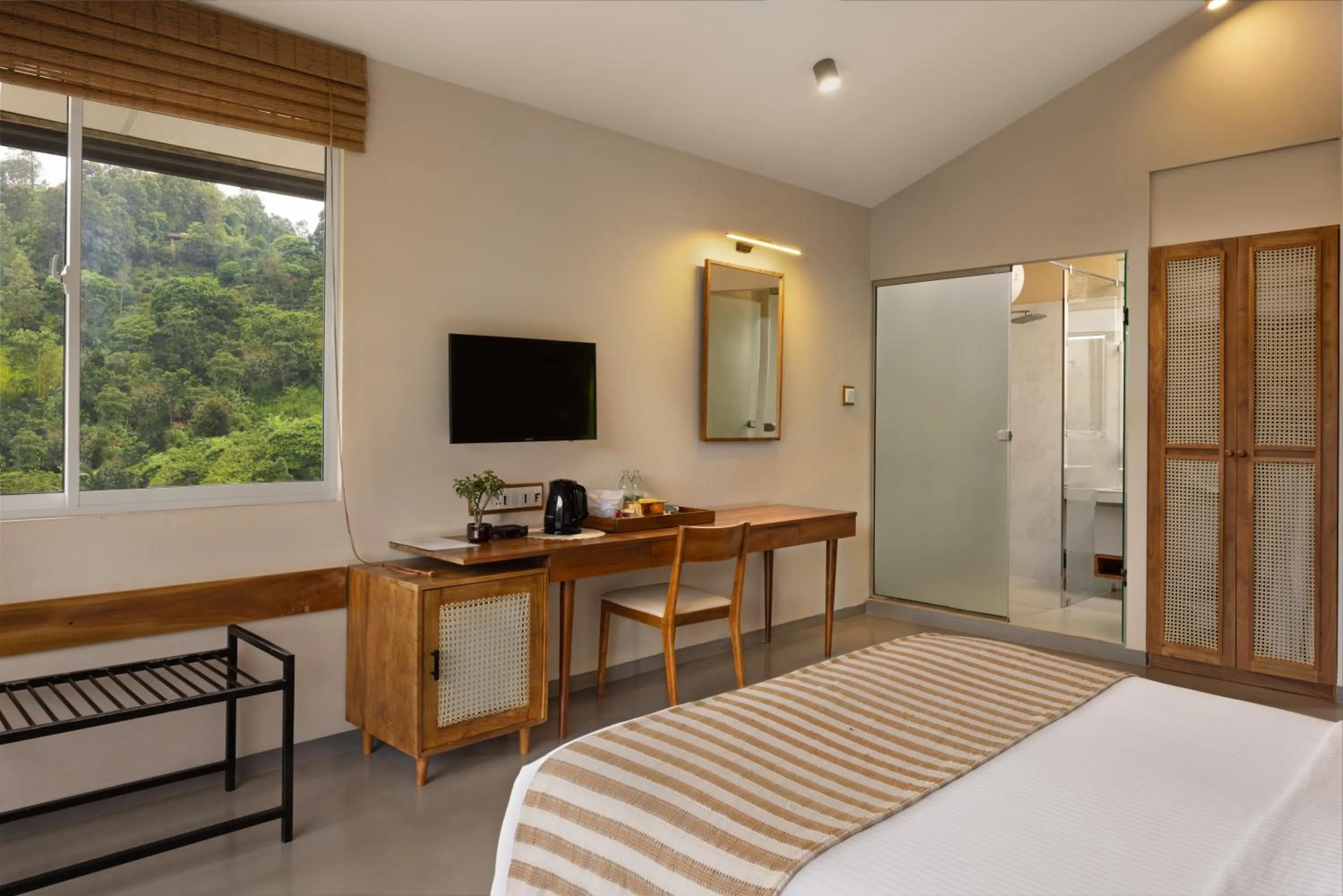 Coffee/tea facilities, Bed in The Cubes Ella