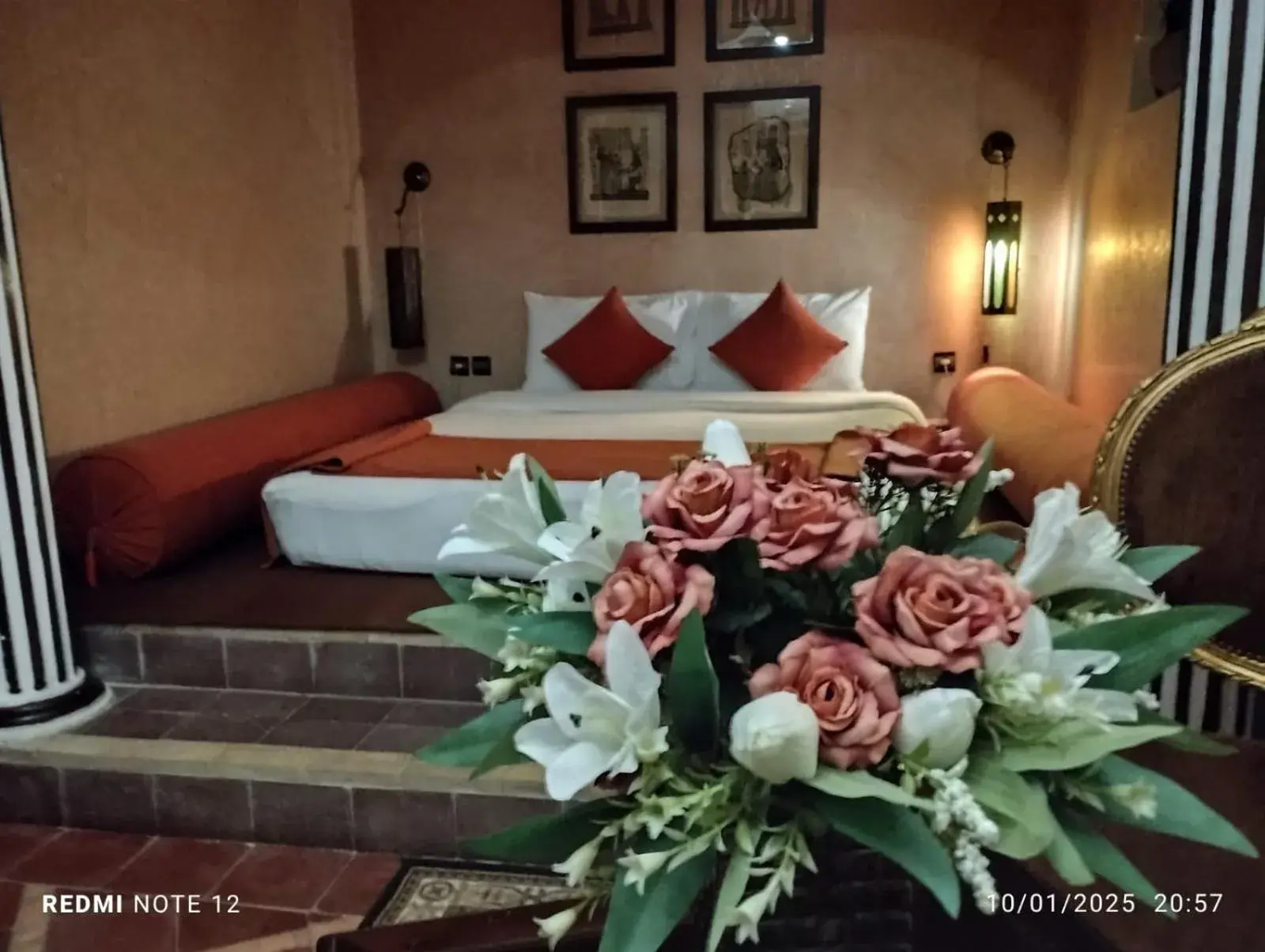 Bedroom, Bed in Riad Mille Et Une Nuits Bedroom, Bed in Riad Mille Et Une Nuits