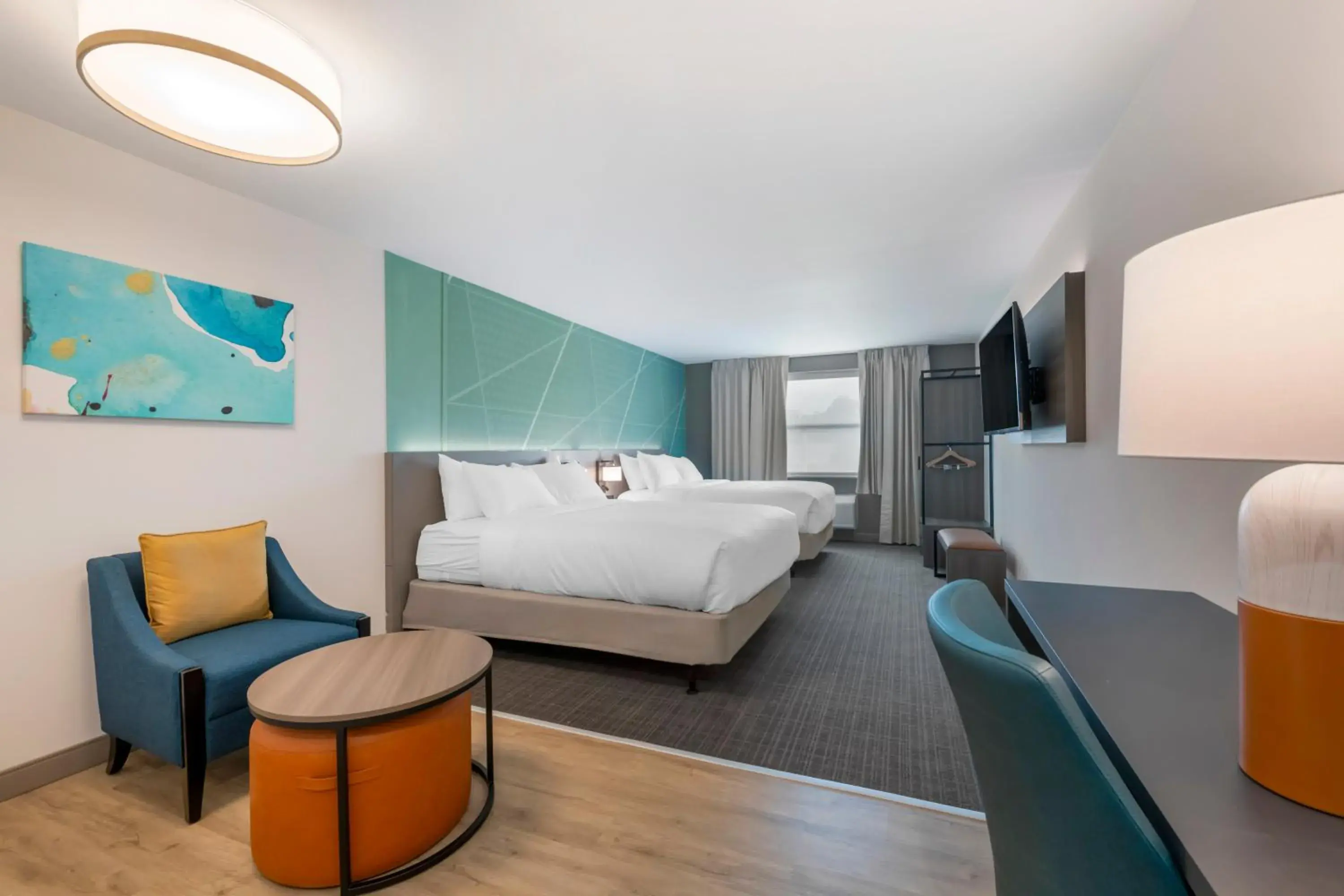 Bedroom, Bed in Comfort Suites St Augustine Historic District Area Bedroom, Bed in Comfort Suites St Augustine Historic District Area