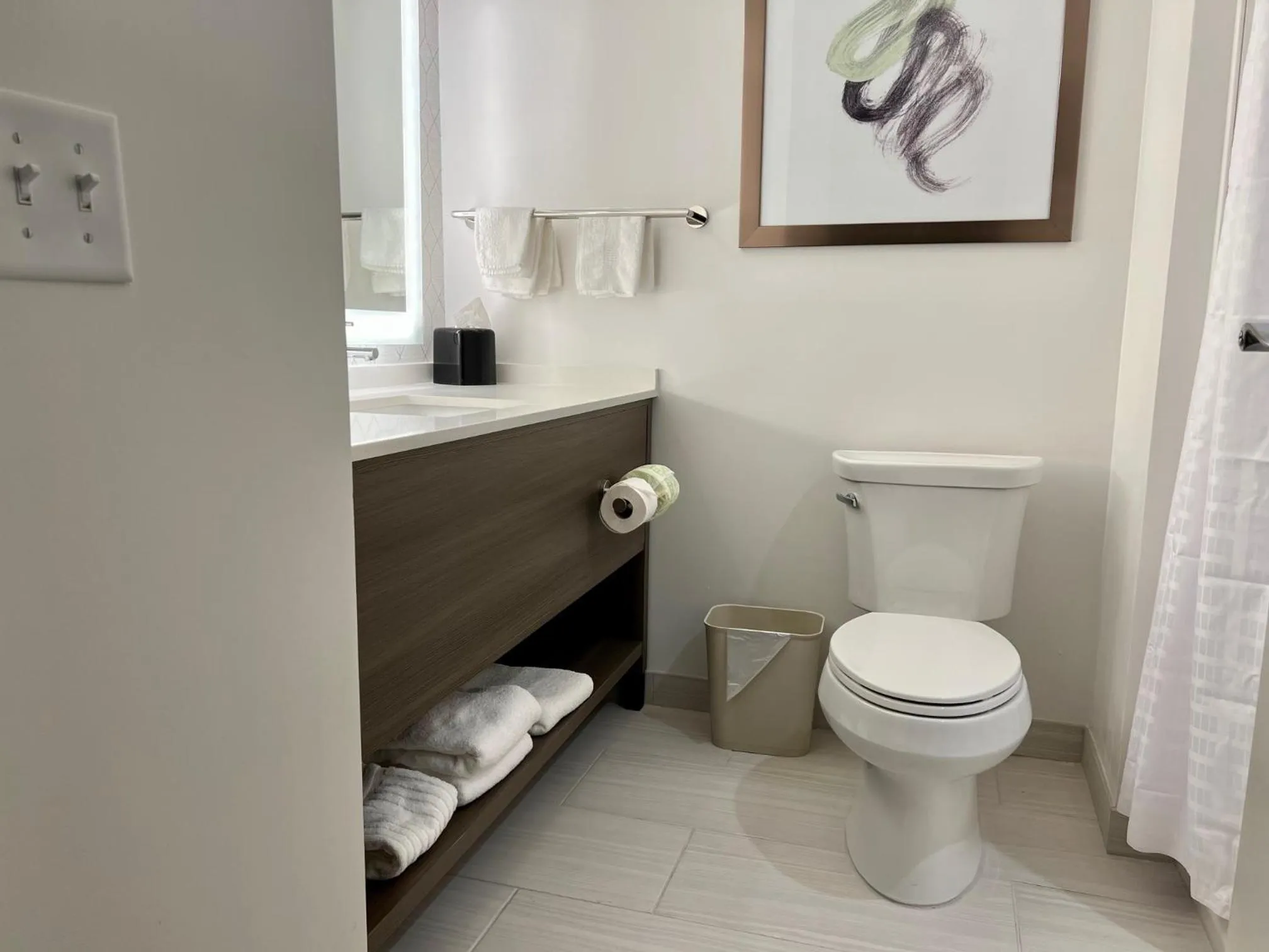 Bathroom in Comfort Suites St Augustine Historic District Area