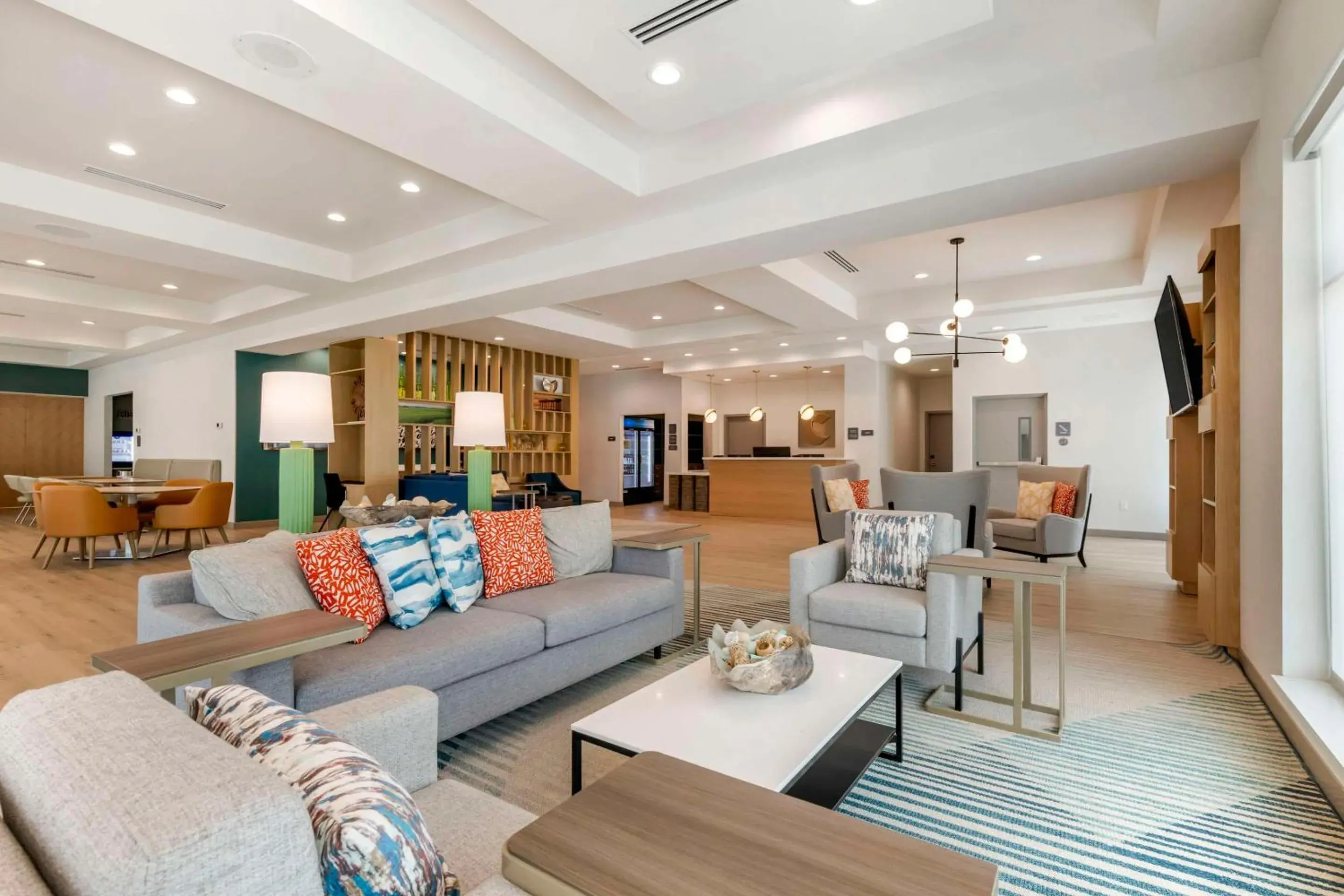 Lobby or reception in Comfort Suites St Augustine Historic District Area Lobby or reception in Comfort Suites St Augustine Historic District Area